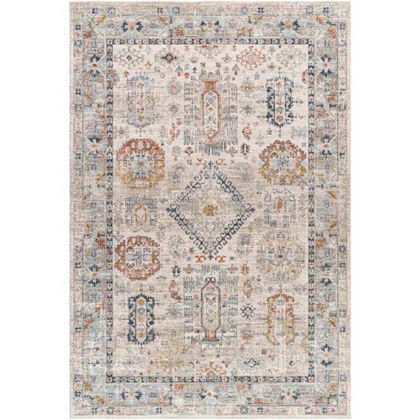 Raphel Traditional Rust/Mustard Area Rug