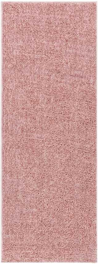 Richlawn Modern Coral Pink Washable Area Rug