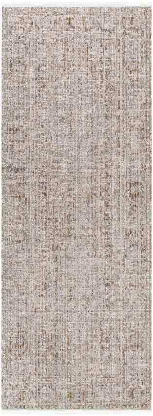 Robynn Traditional Dark Brown Washable Area Rug