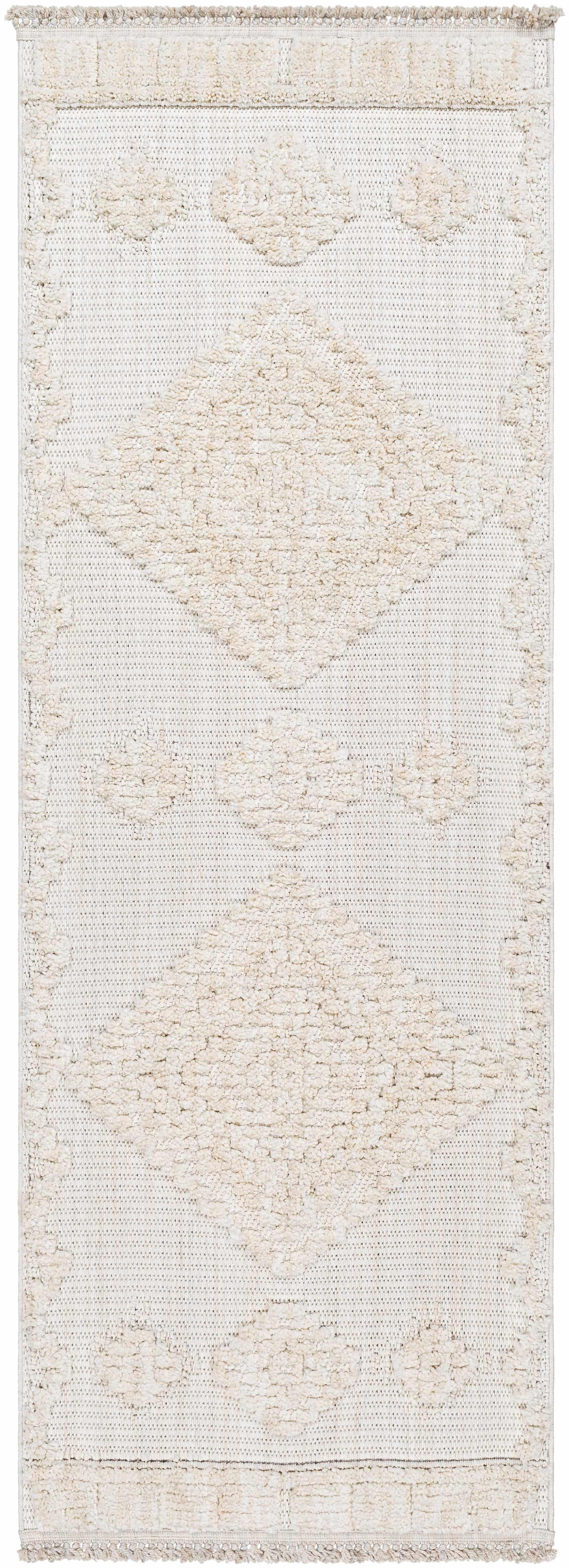 Rosales Cream High&Low Area Rug