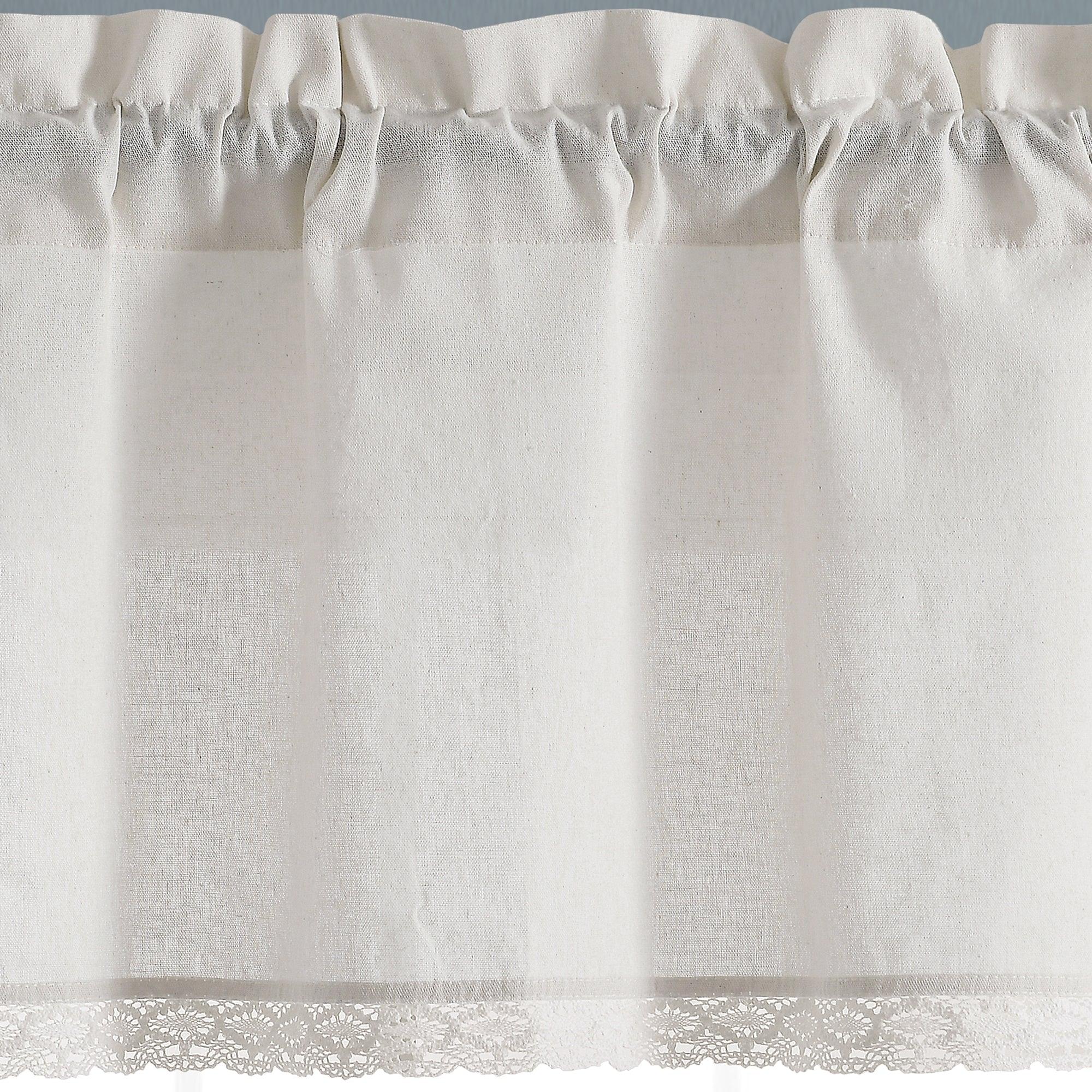 Rosalie Faux Linen Valance