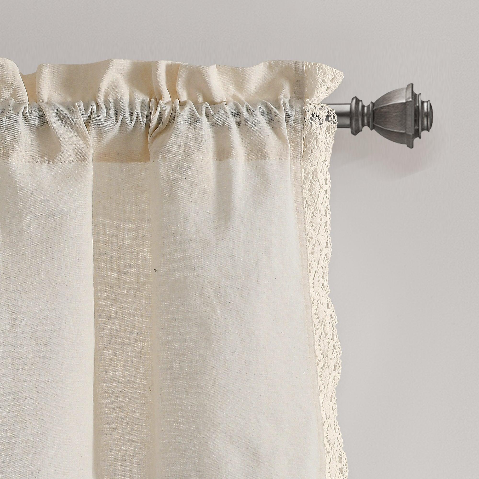 Rosalie Faux Linen Valance