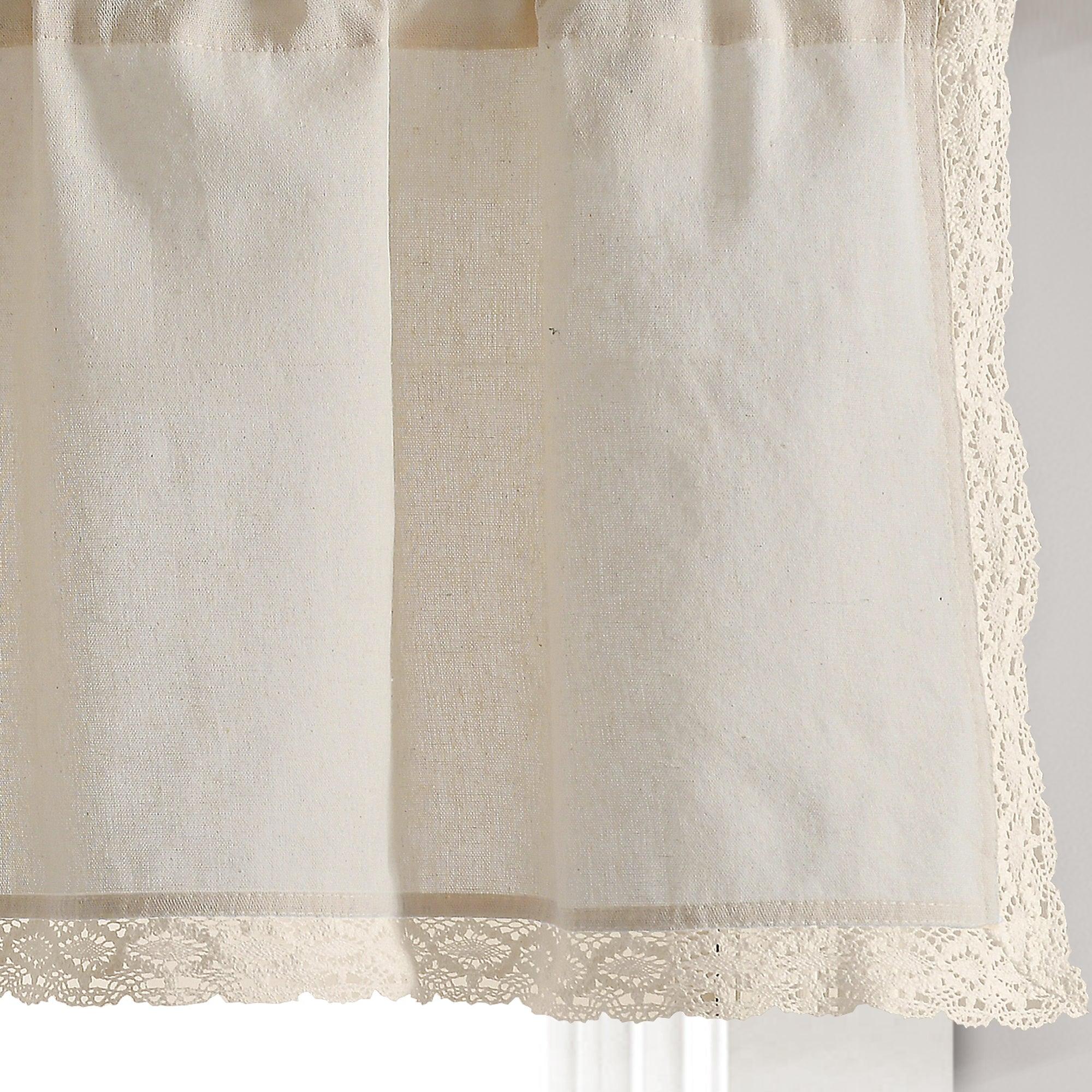 Rosalie Faux Linen Valance