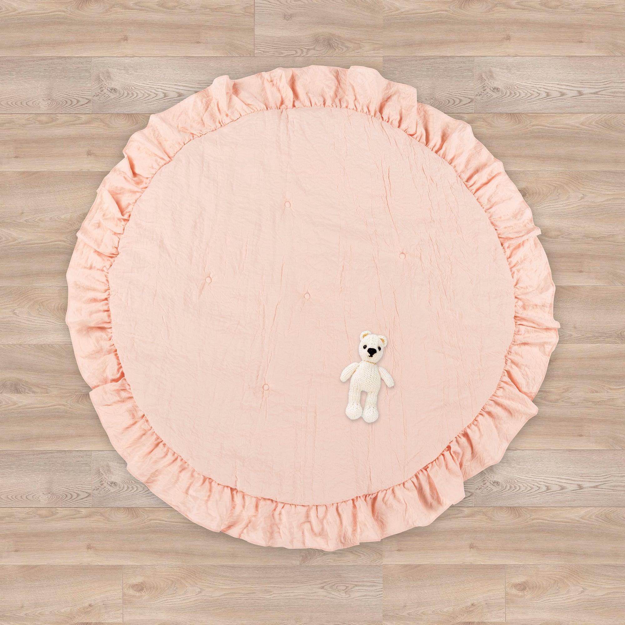 Round Ruffle Play Mat