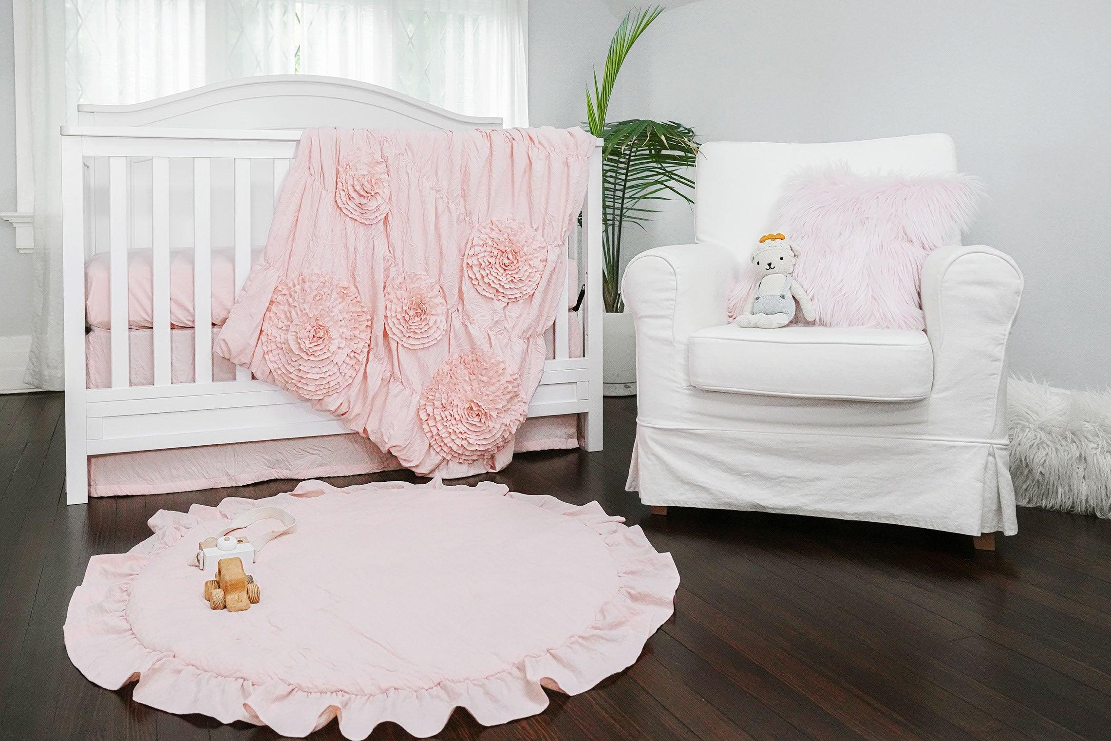 Round Ruffle Play Mat