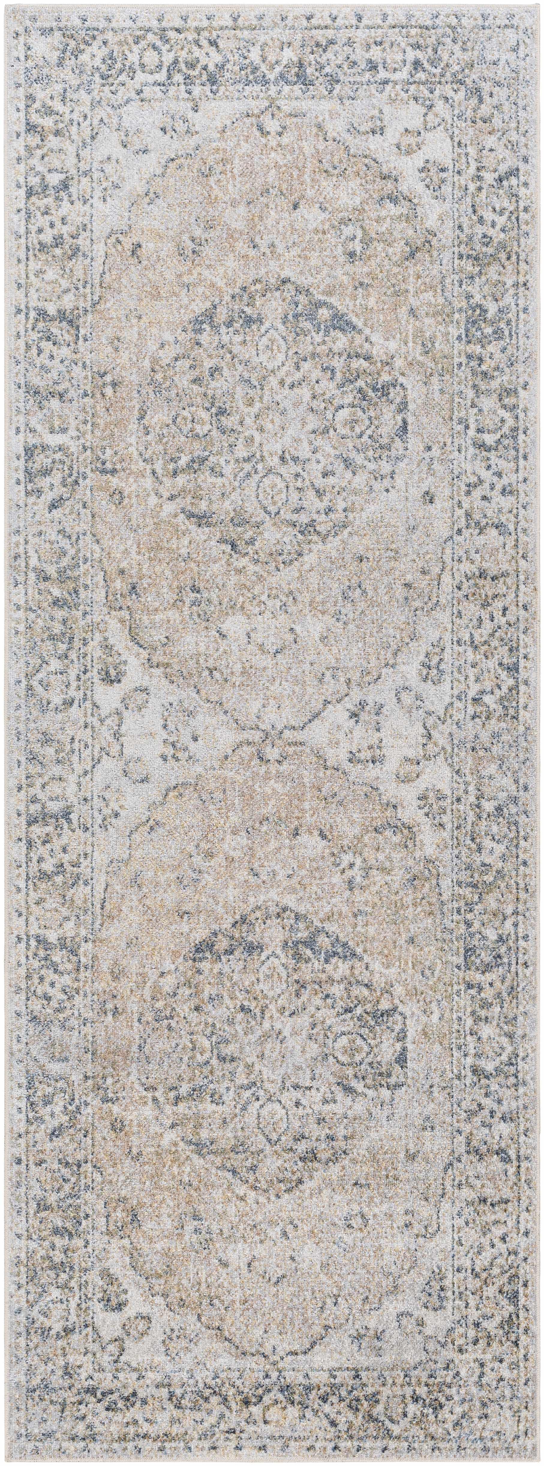 Rudo Beige Washable Area Rug