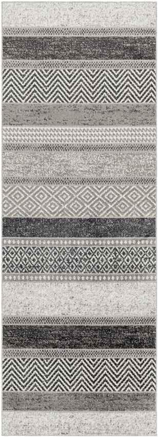 Sandborn Modern Medium Gray Washable Area Rug