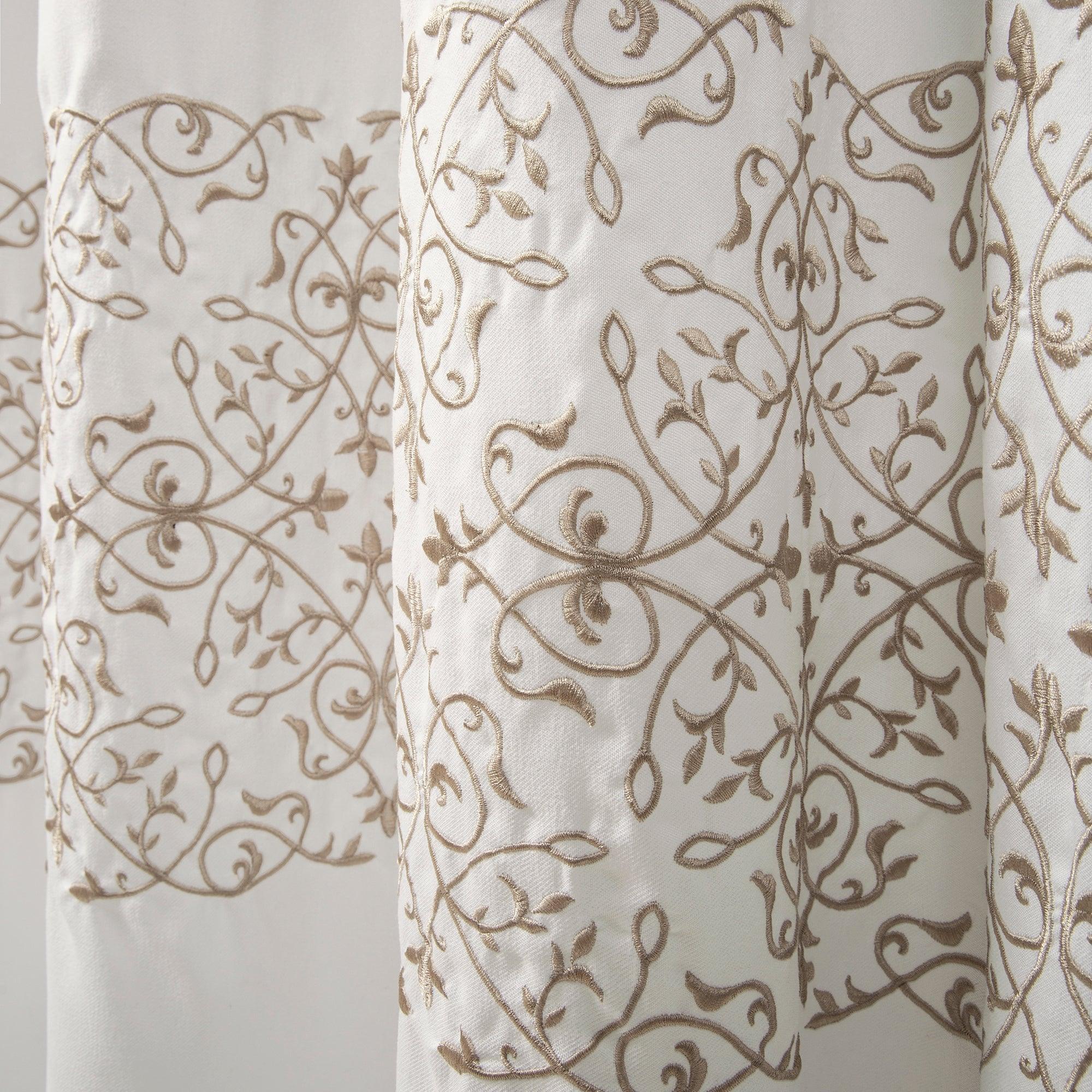 Scroll Medallion Shower Curtain