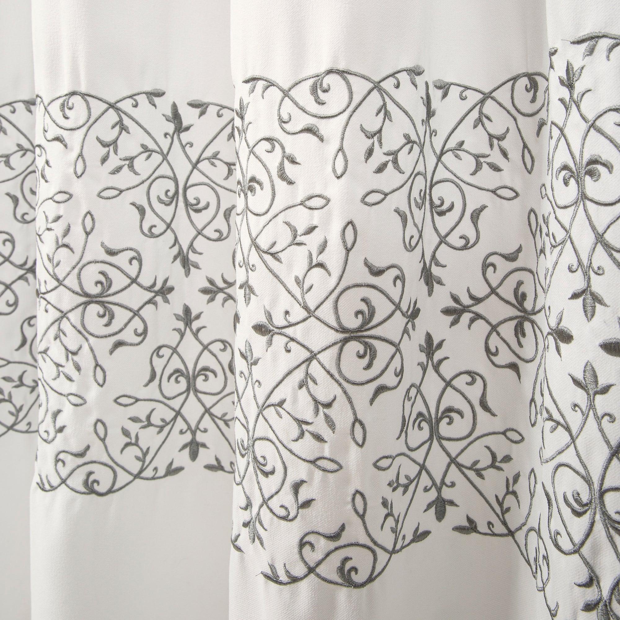 Scroll Medallion Shower Curtain