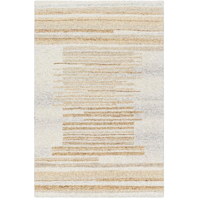 Seairra Modern Light Brown Area Rug