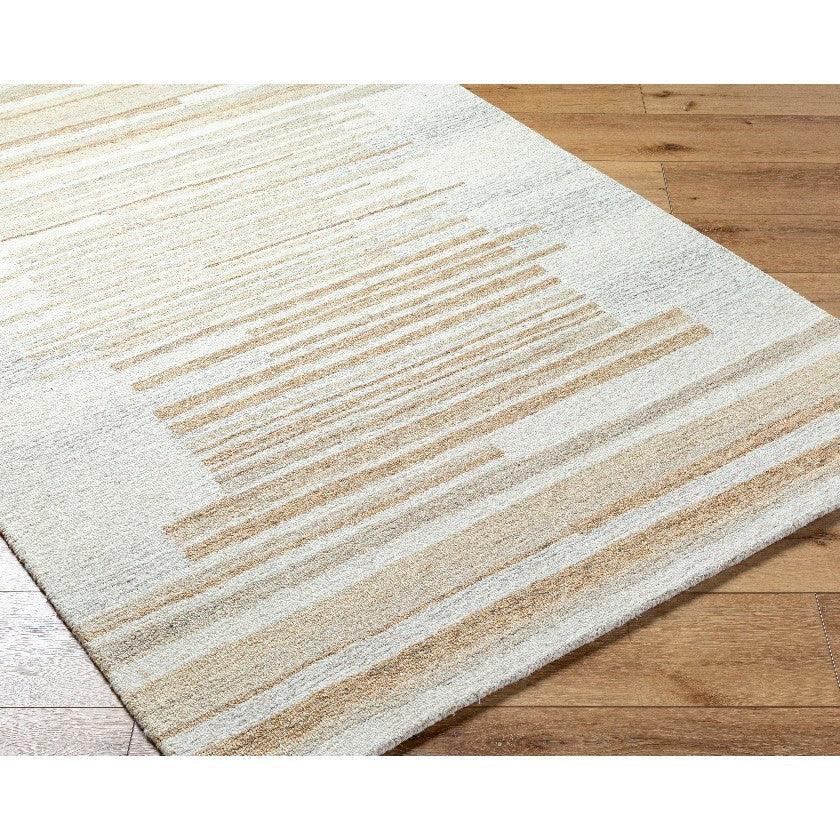 Seairra Modern Light Brown Area Rug