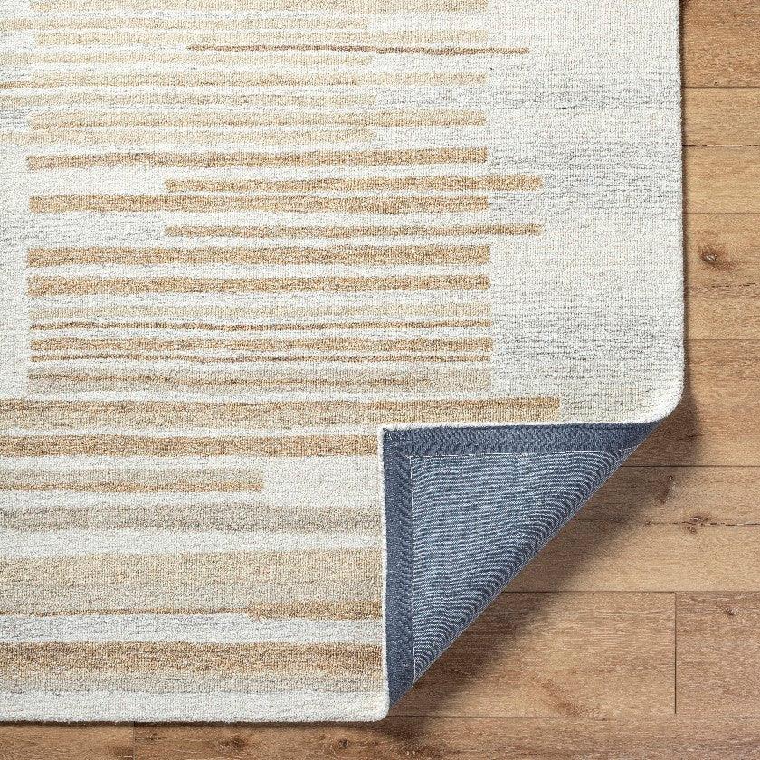 Seairra Modern Light Brown Area Rug