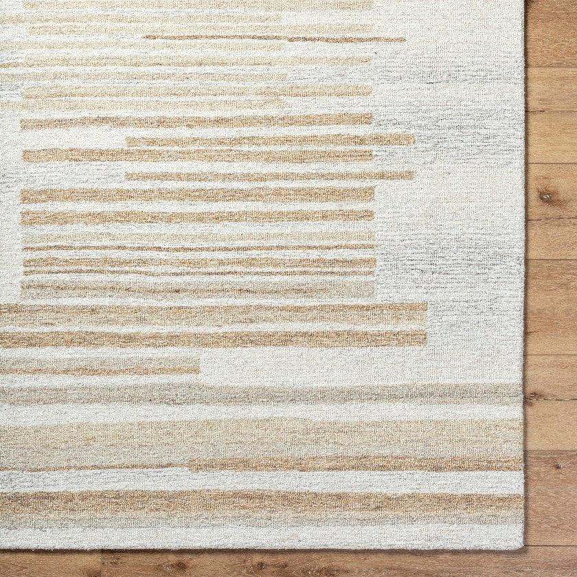 Seairra Modern Light Brown Area Rug