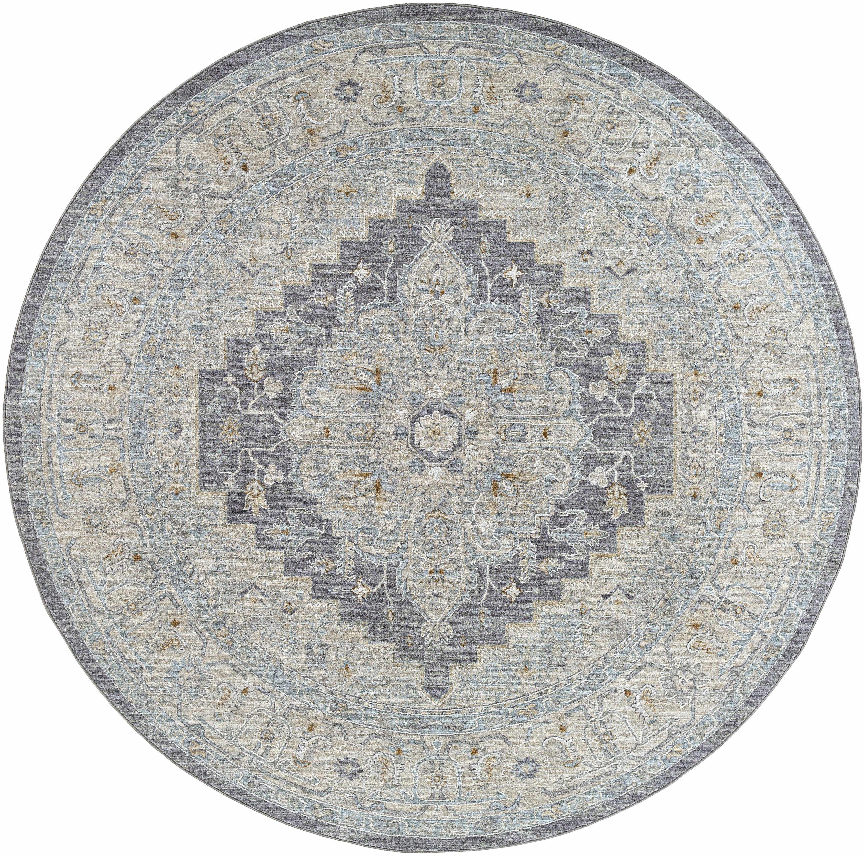 Sema Blue Medallion Rug