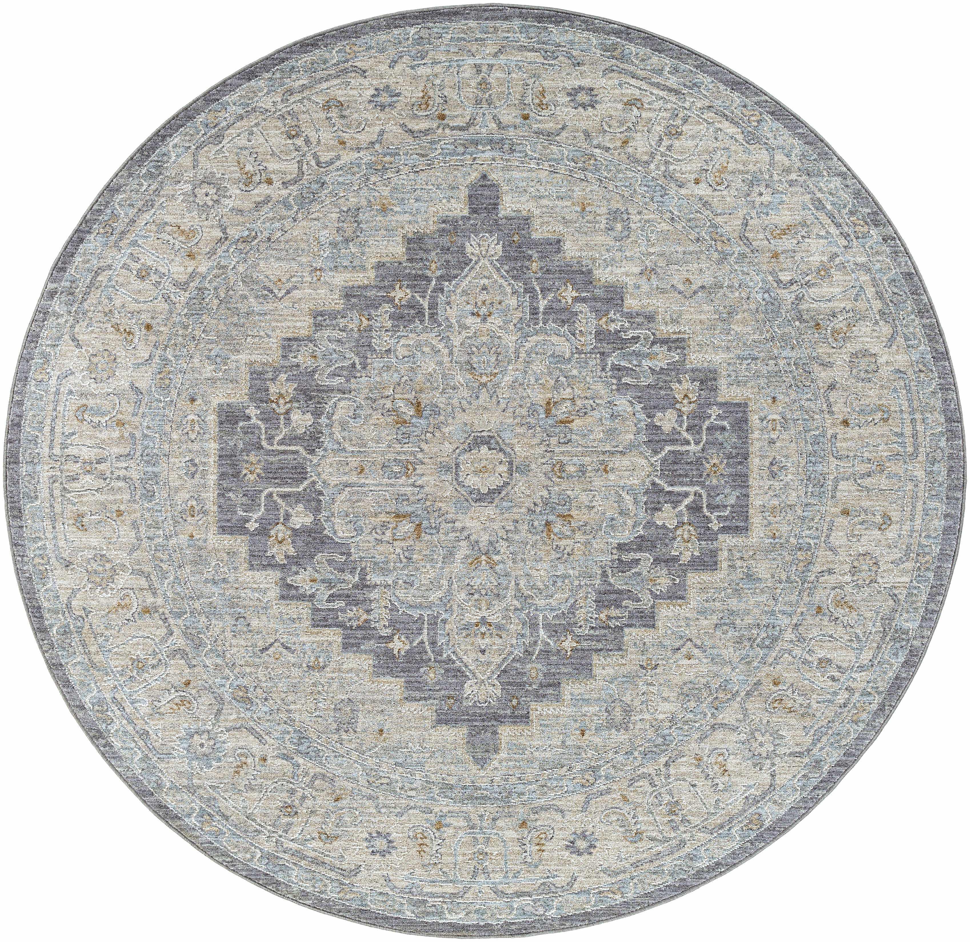 Sema Blue Medallion Rug