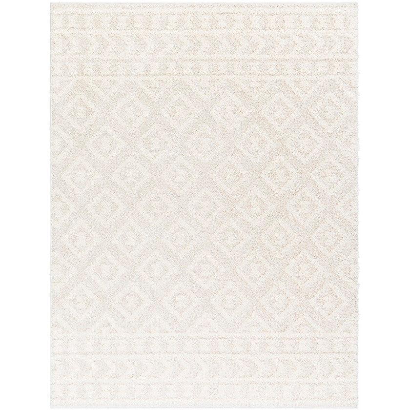 Shatora Modern Light Beige Area Rug