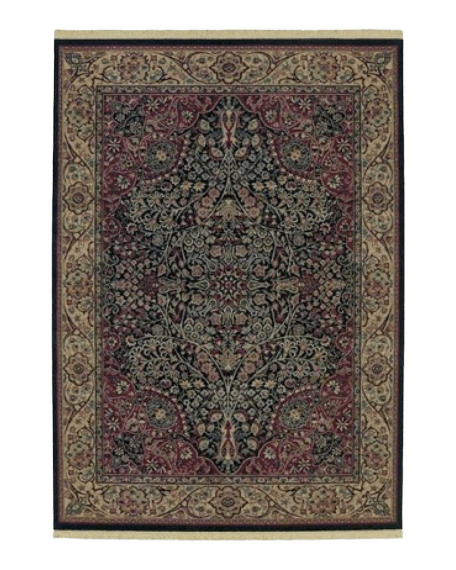 Shaw Ebony Indoor Machine Made Area Rug 5'5'' x7'10''