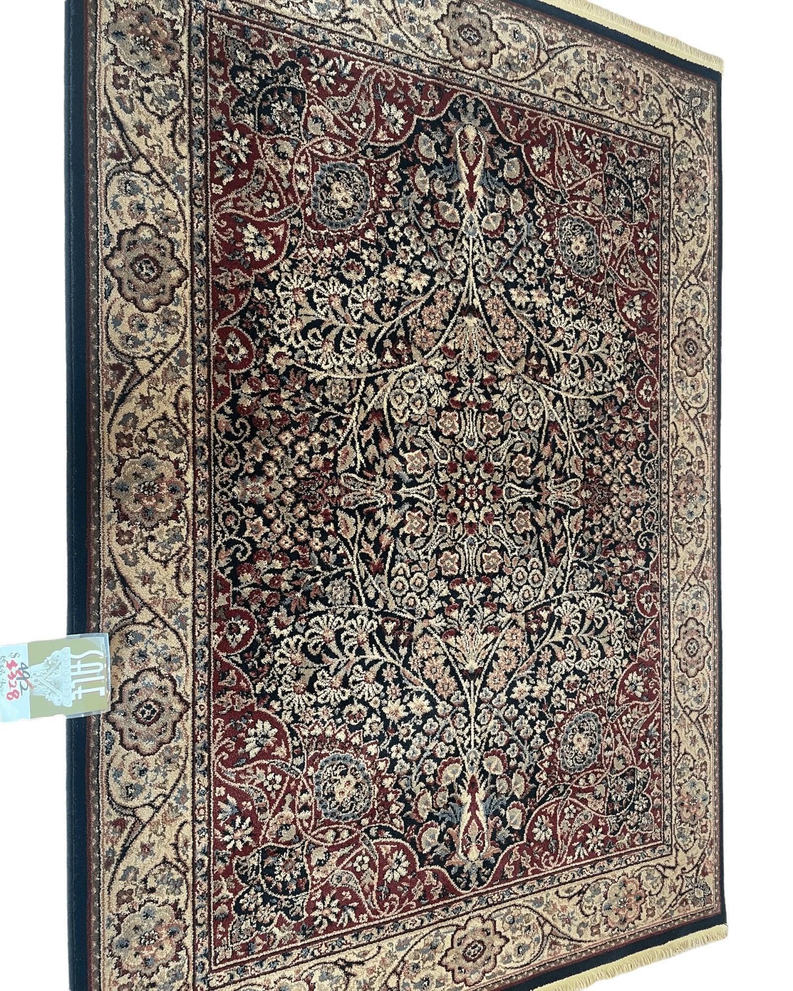 Shaw Ebony Indoor Machine Made Area Rug 5'5'' x7'10''