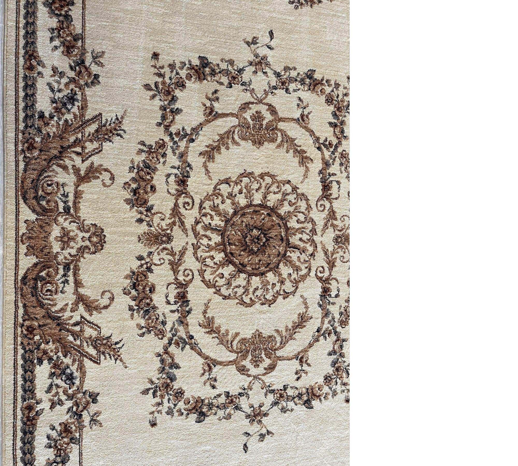 Shaw Super Louis Philip Aubusson Area Rug 5’3”x7’6”