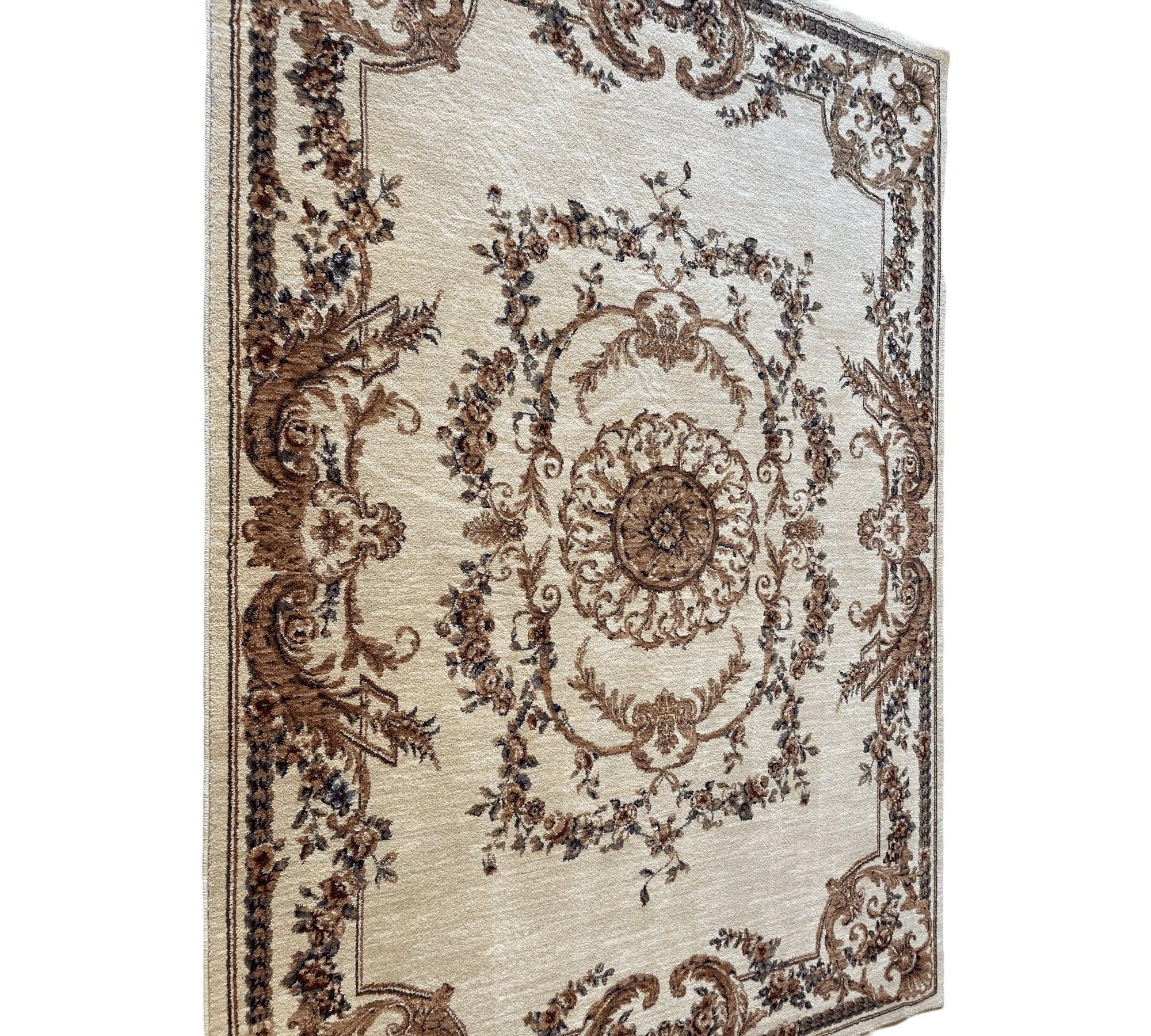 Shaw Super Louis Philip Aubusson Area Rug 5’3”x7’6”