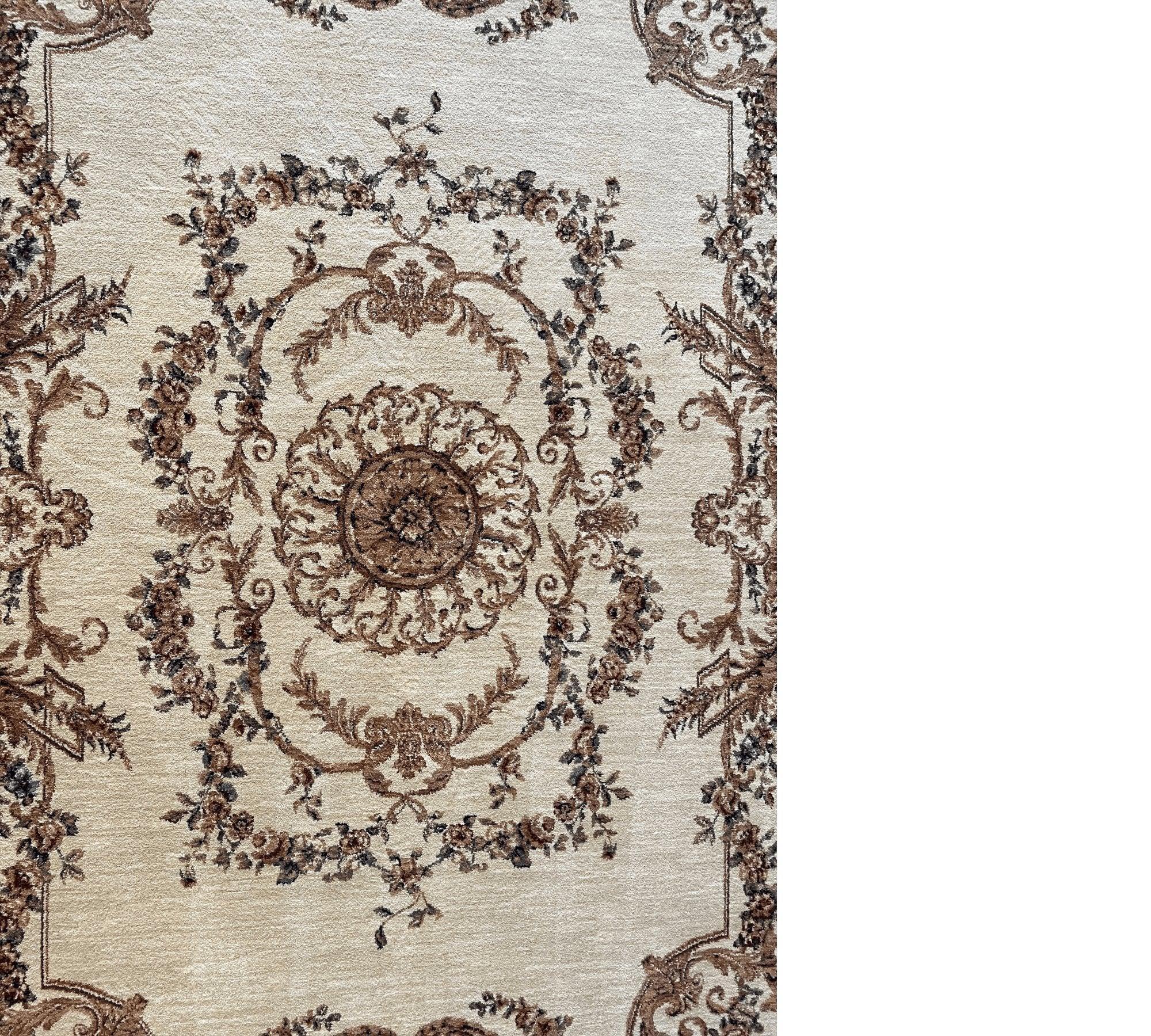 Shaw Super Louis Philip Aubusson Area Rug 5’3”x7’6”