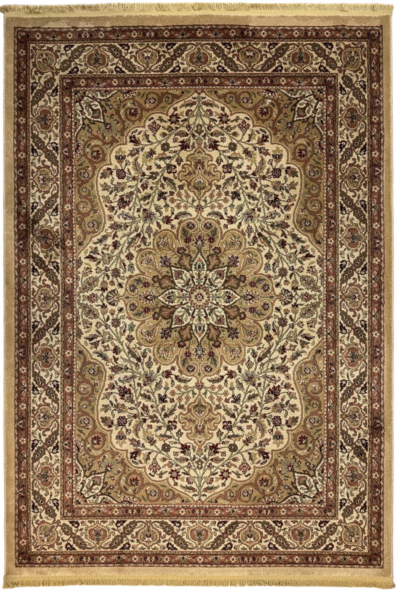 Shaw Super Machine Made in U.S Floral Area Rug 5’5”x7’11”