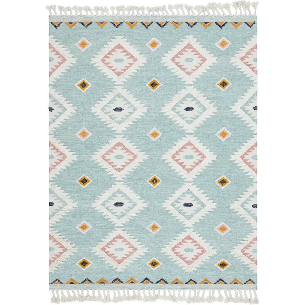 Southwestern mesa rug