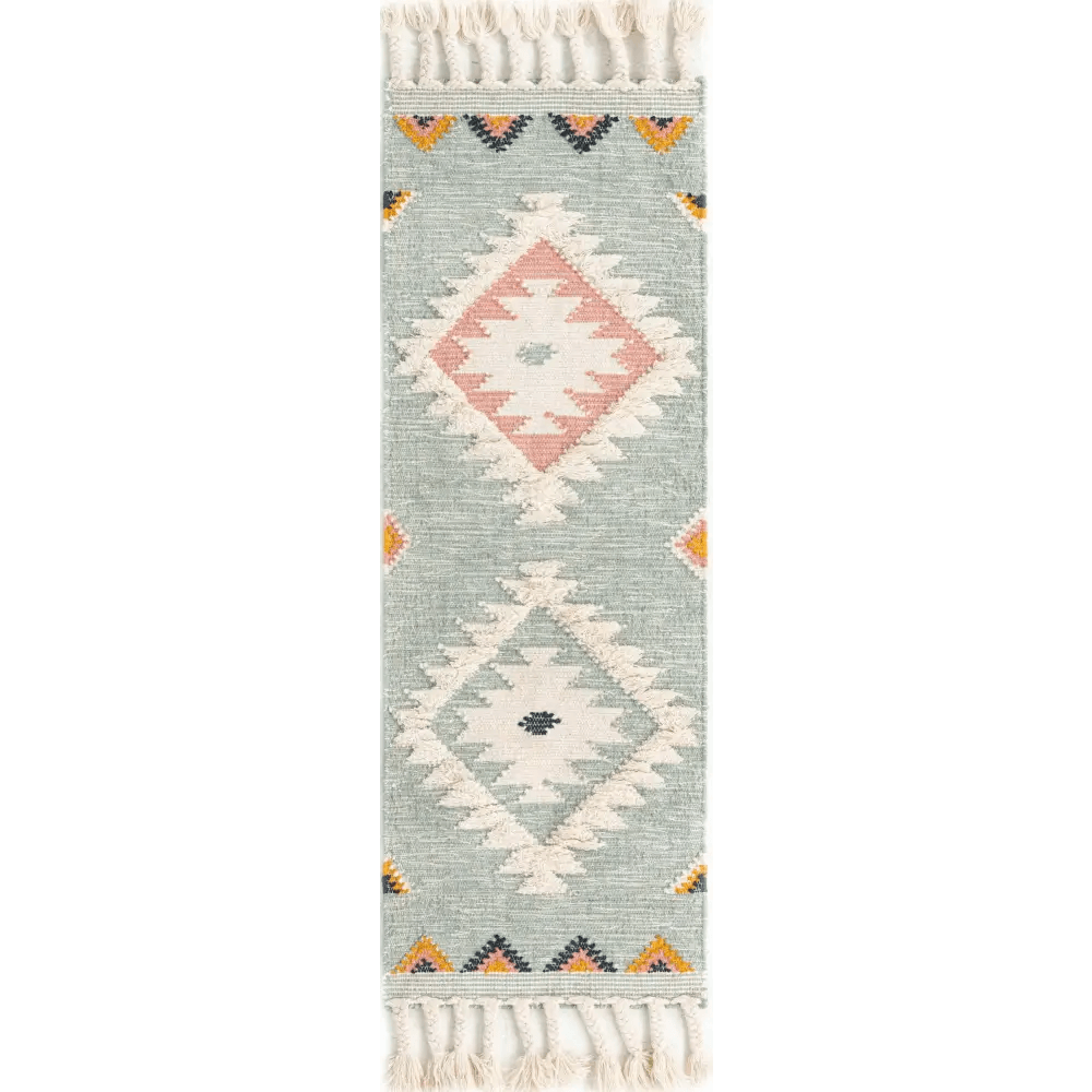 Southwestern mesa rug