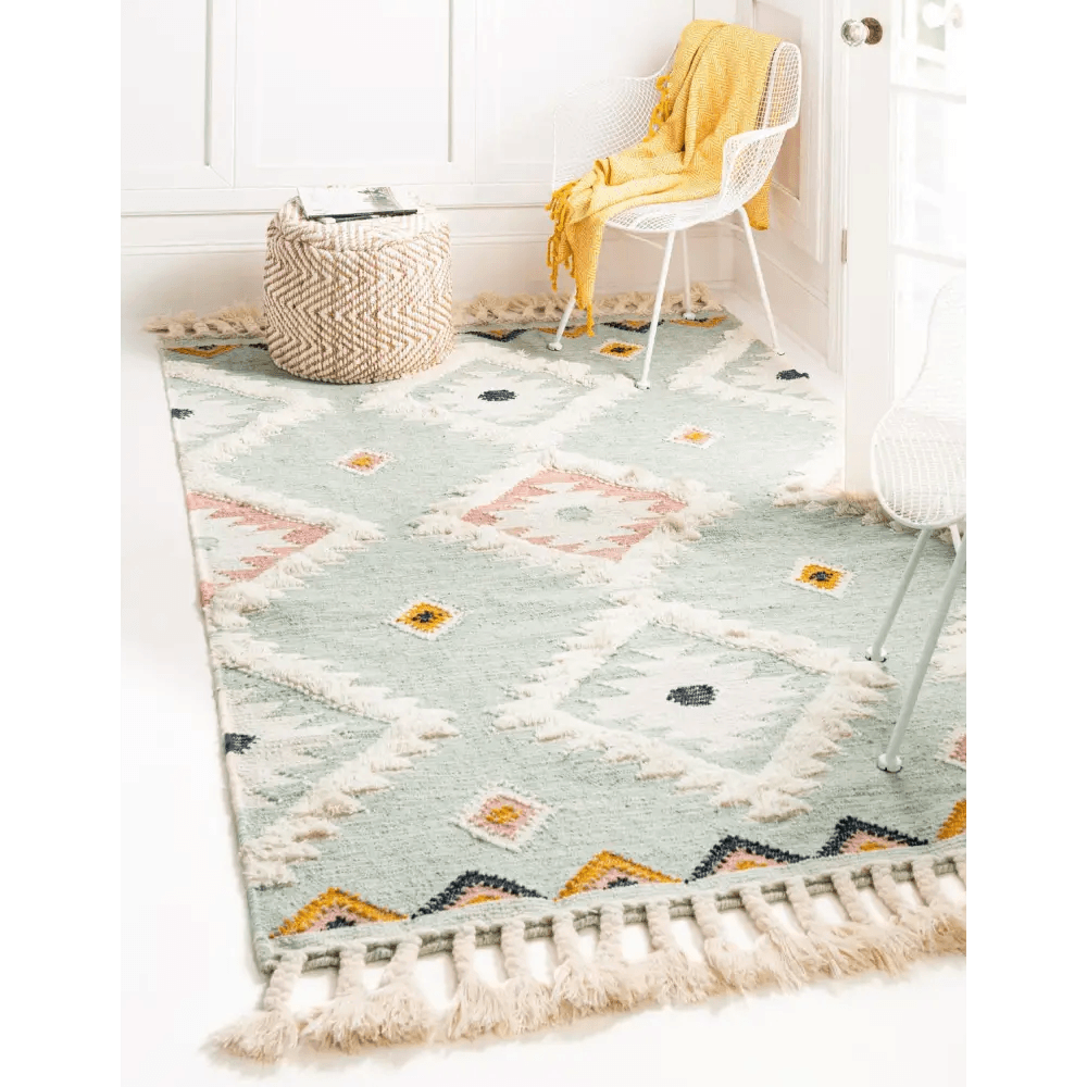 Southwestern mesa rug