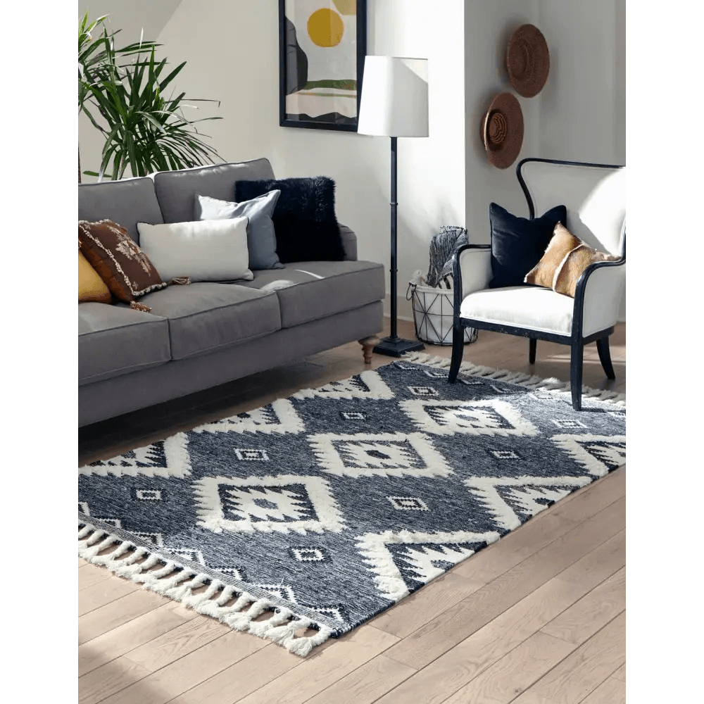 Southwestern mesa rug