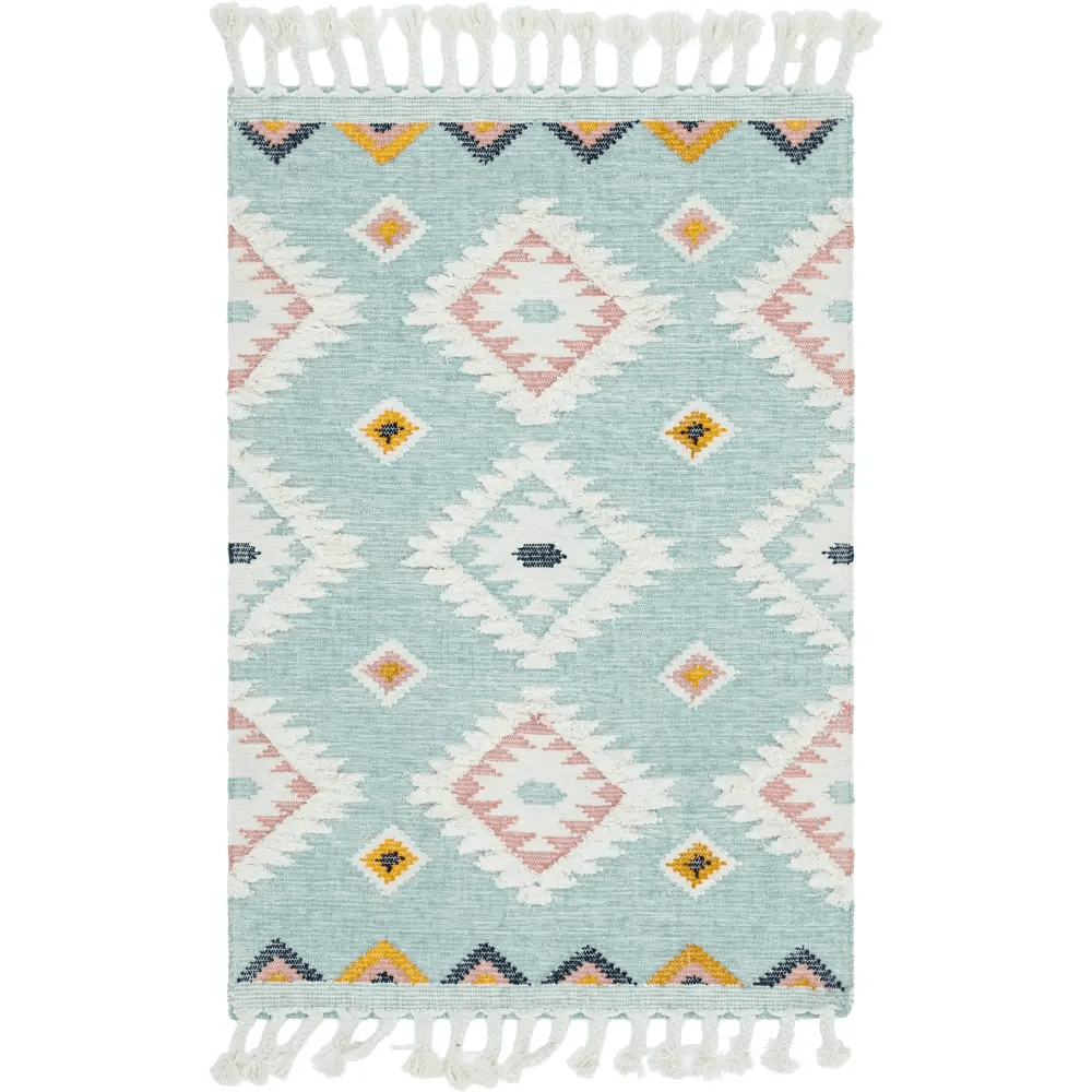 Southwestern mesa rug