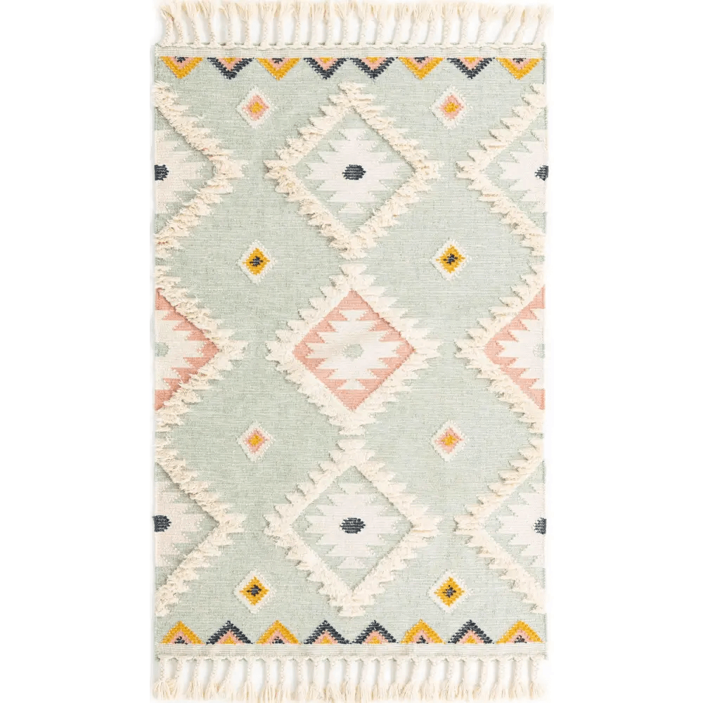 Southwestern mesa rug