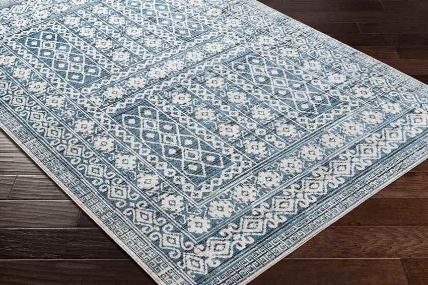 St Leon Global Sky Blue Washable Area Rug