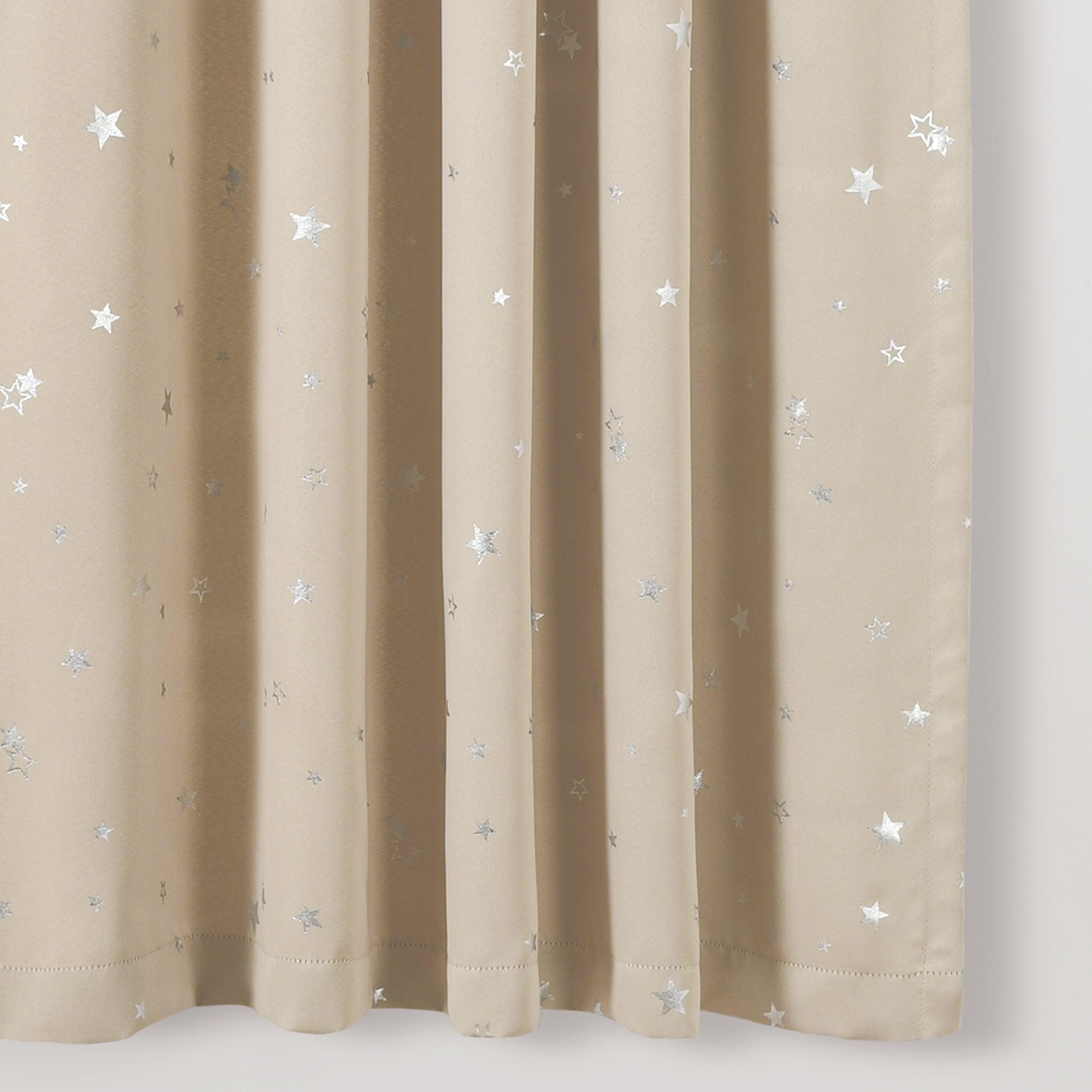 Star Blackout Window Curtain Set