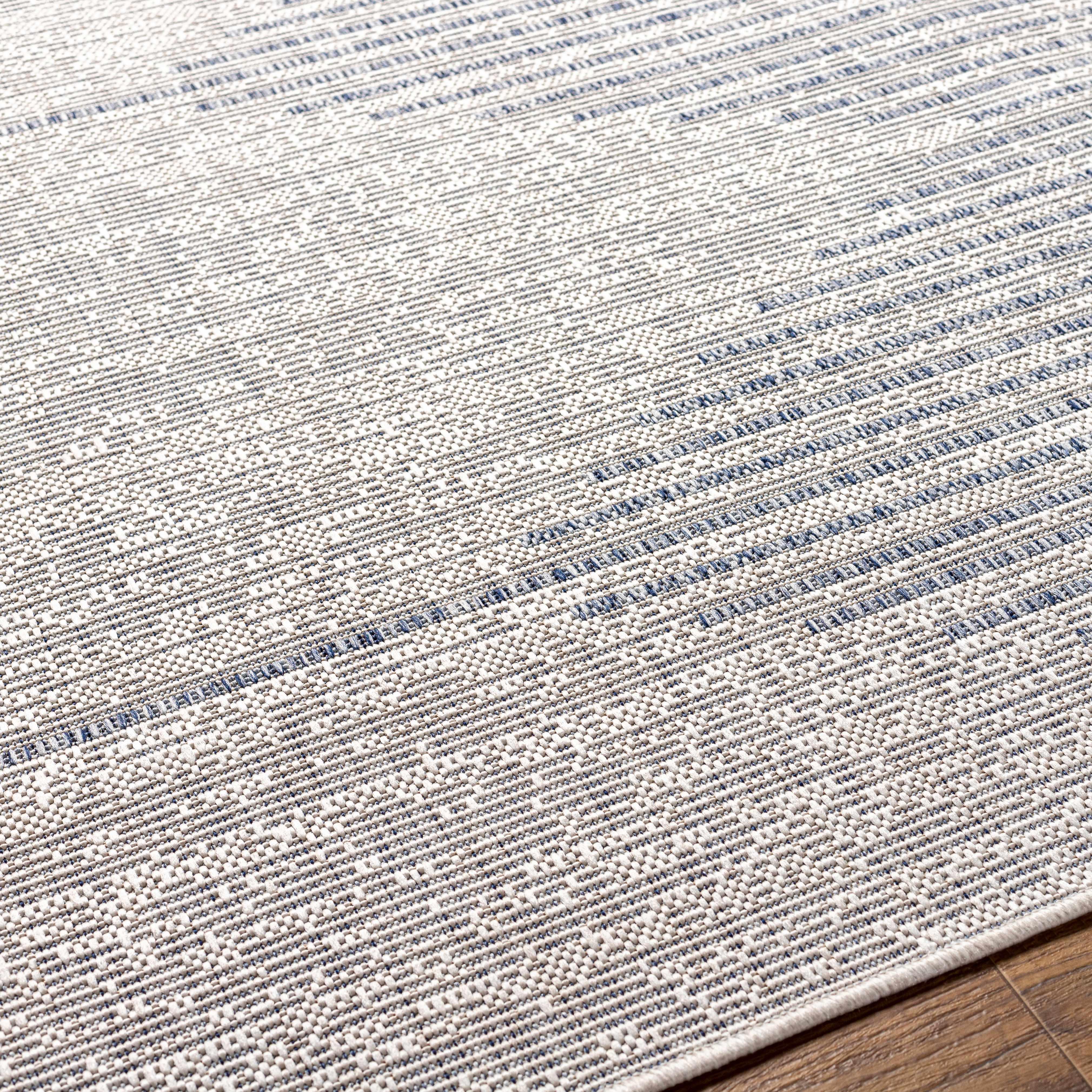 Stephan Gray & Blue Area Rug