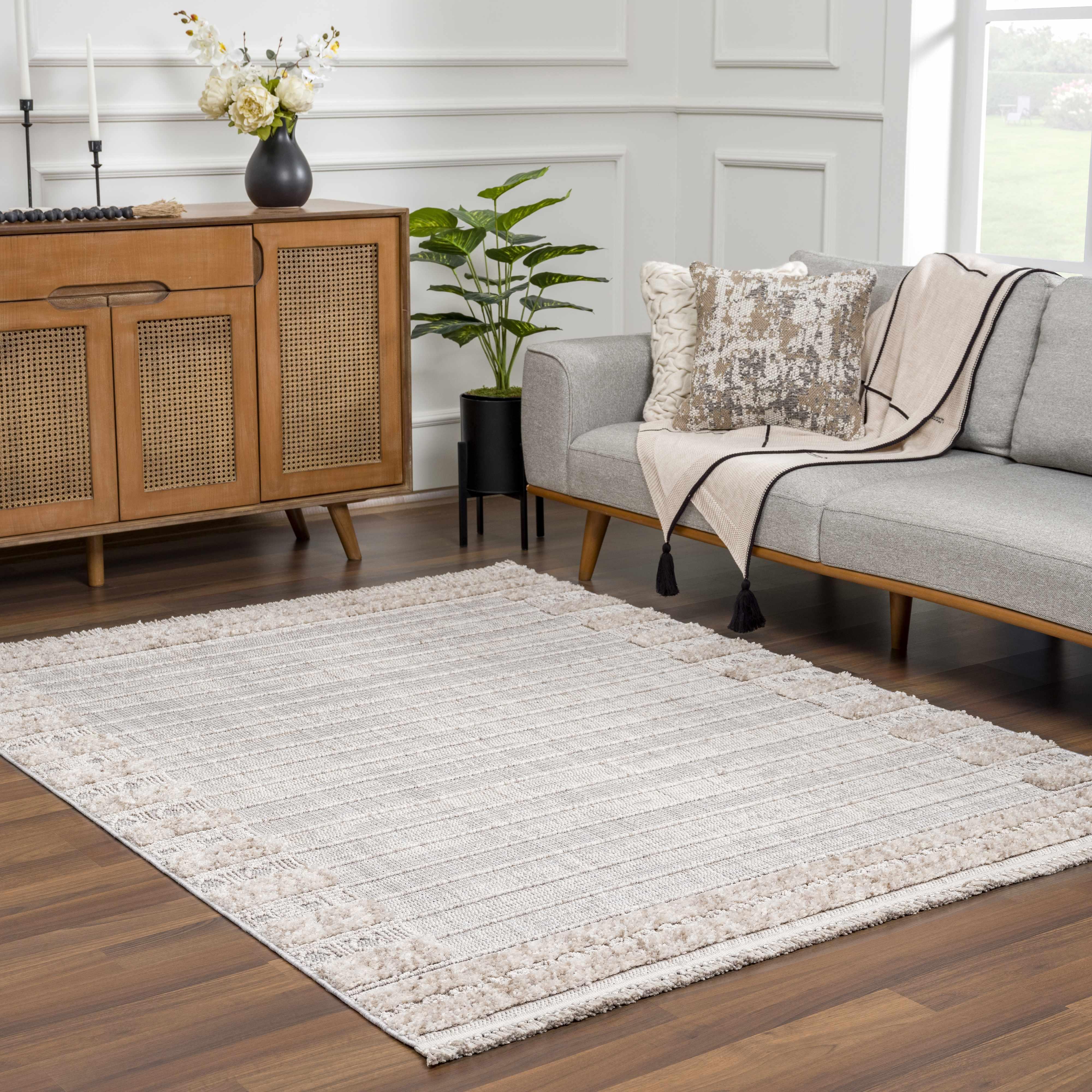 Sulak Cream Area Rug