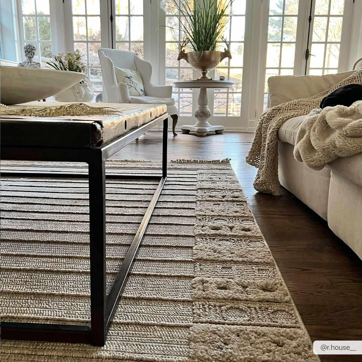 Sulak Cream Area Rug