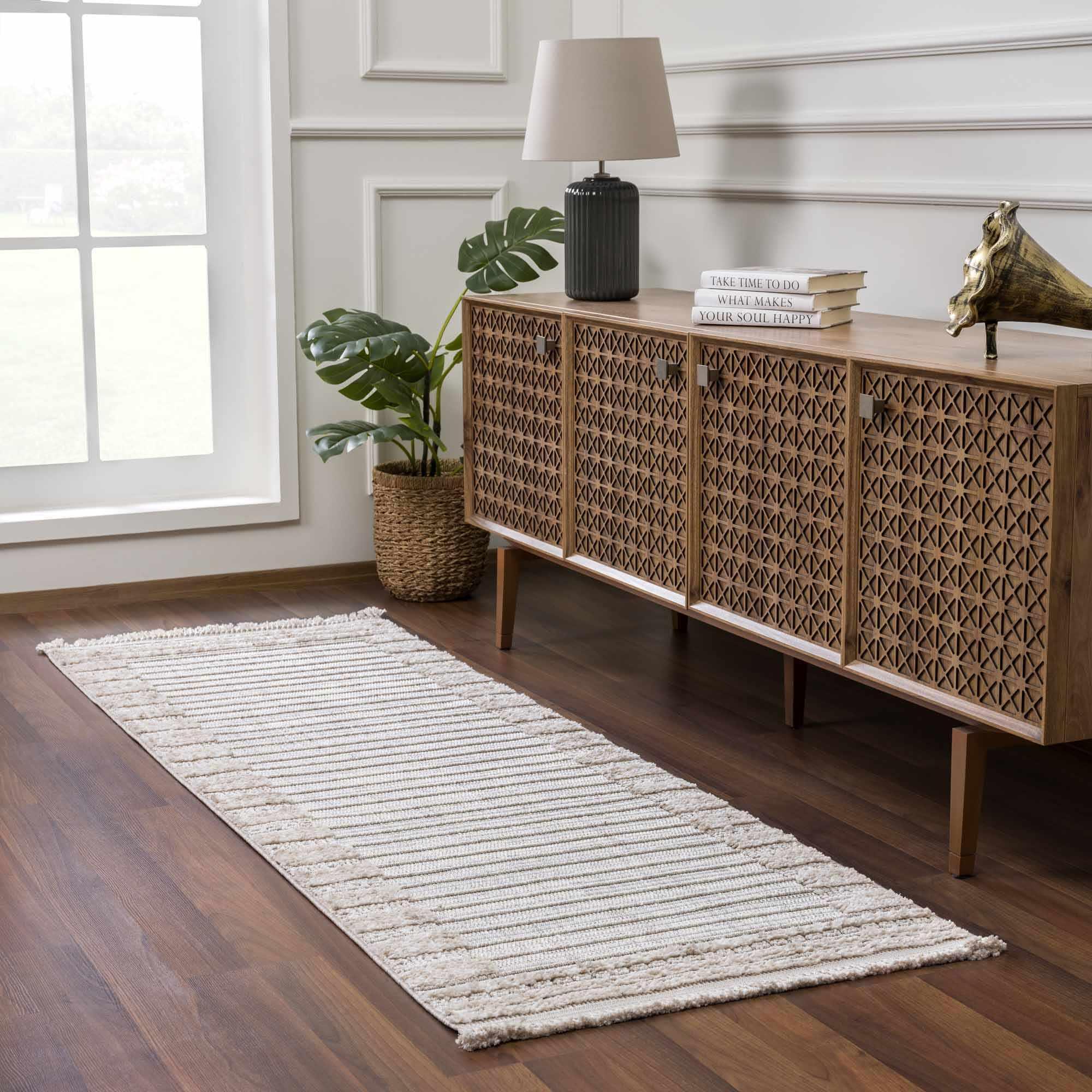 Sulak Cream Area Rug