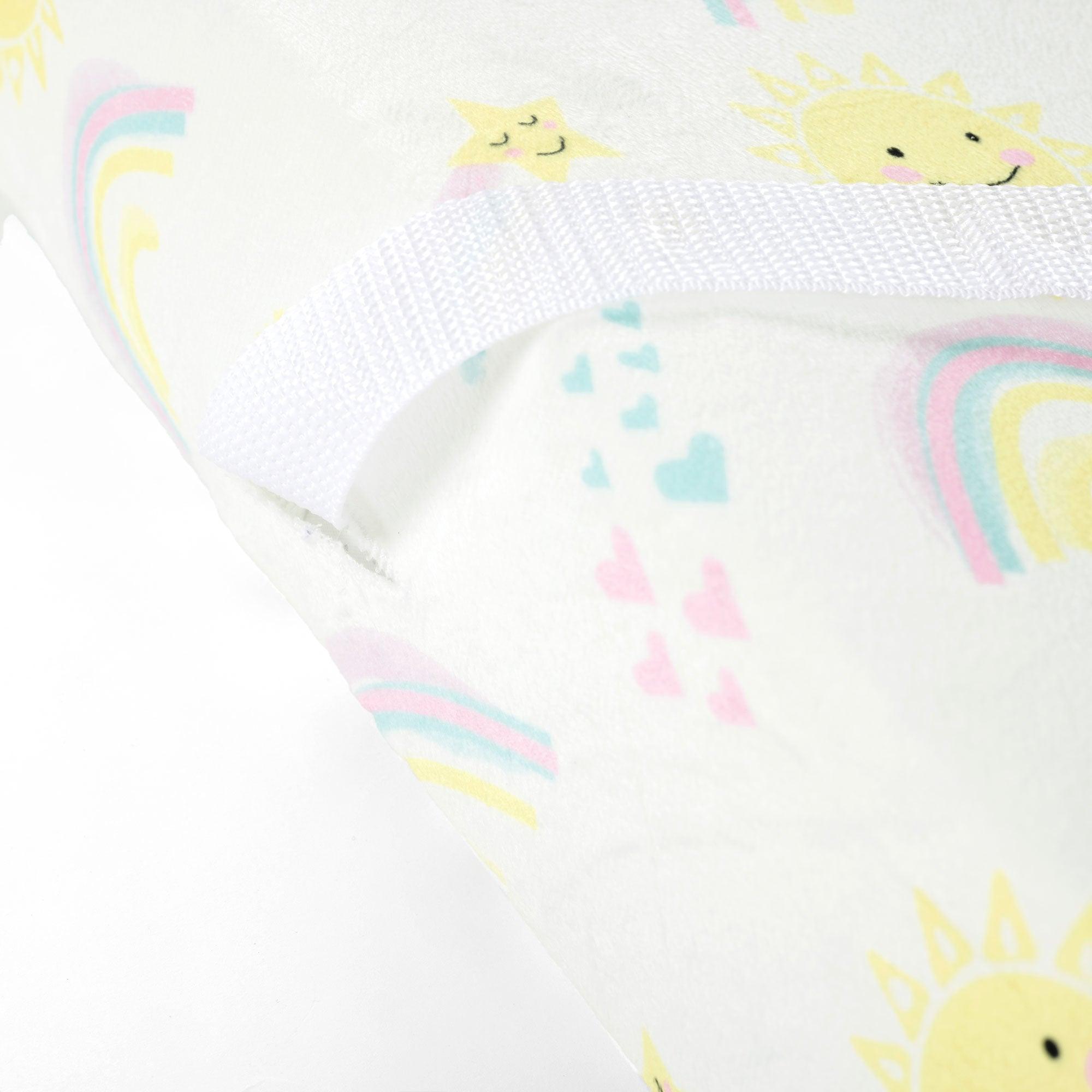 Sunshine Rainbow Soft & Plush Changing Pad Cover