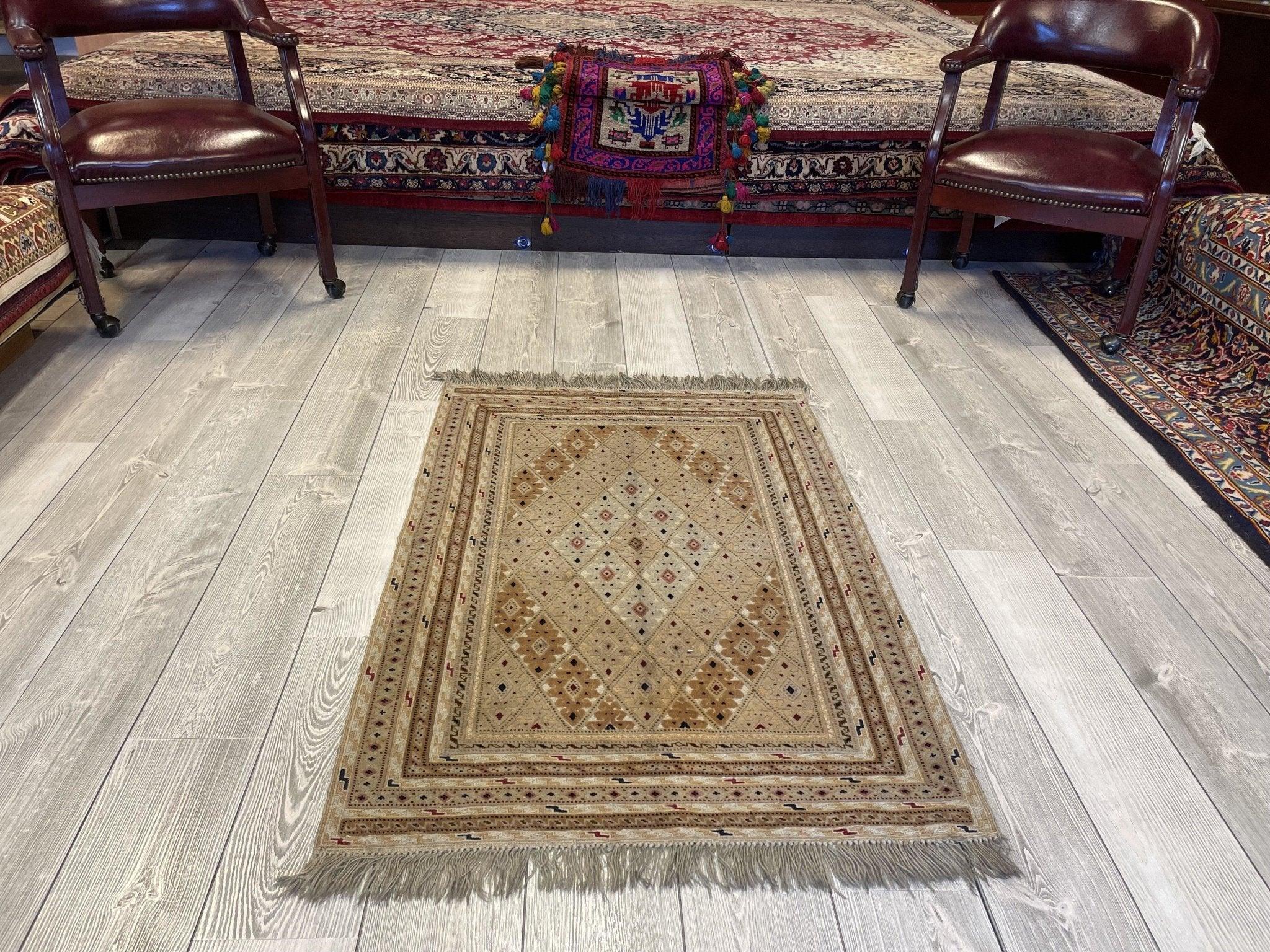 Super Beautiful I Afghani Kilim Rug 1'4''x2'8''