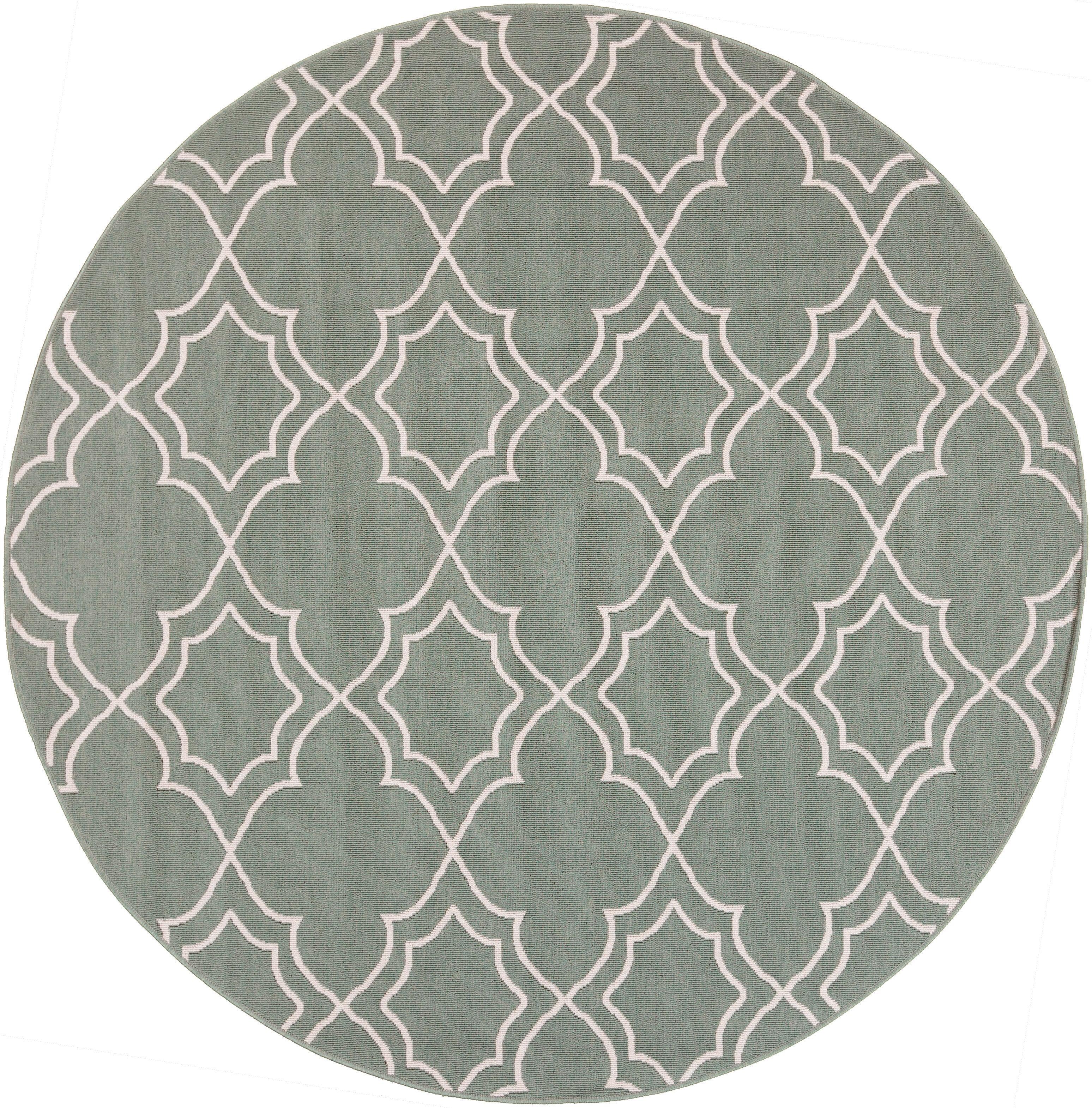 Surya Alfresco ALF-9589 5'3" Round Rug