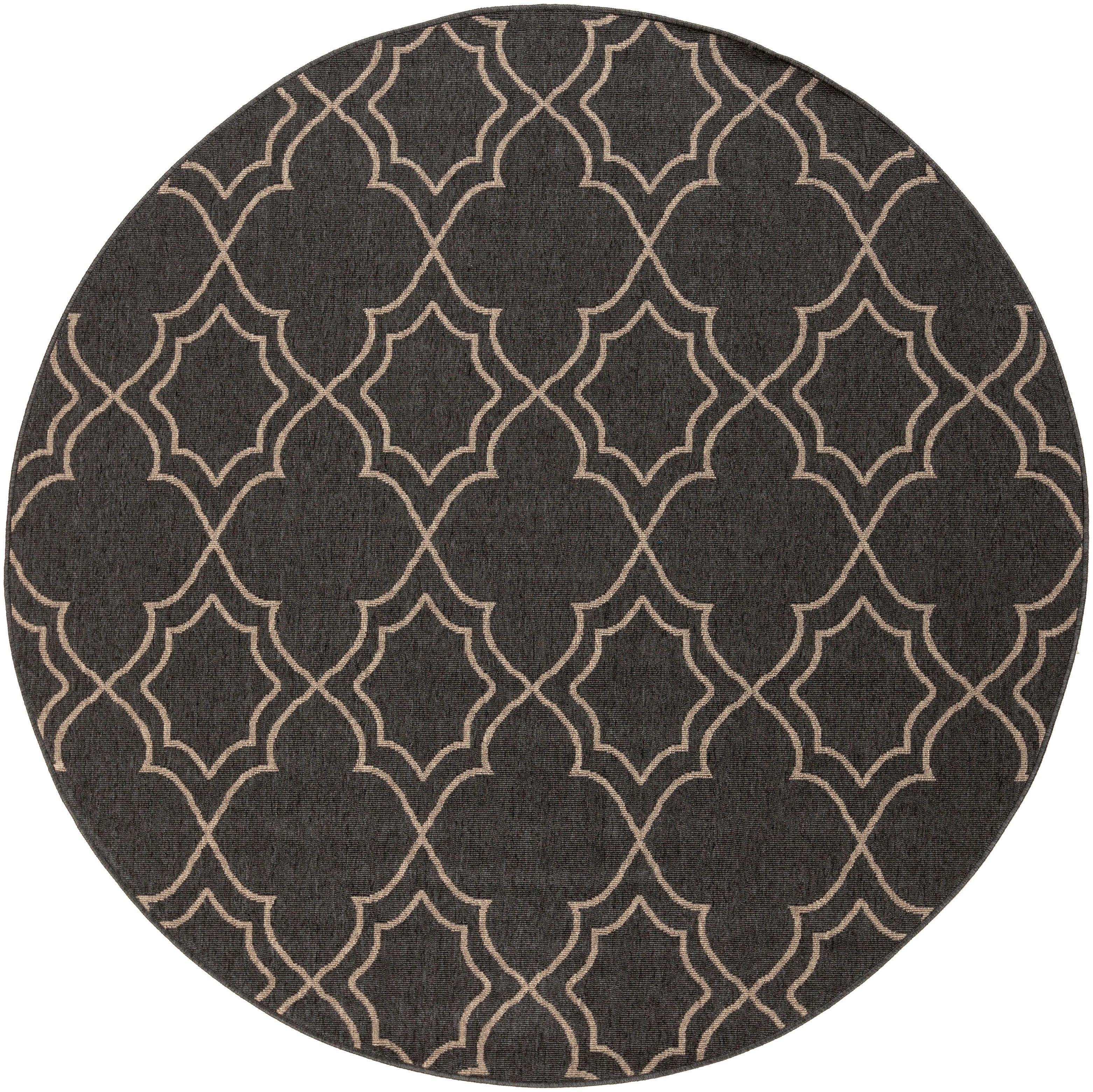 Surya Alfresco ALF-9590 5'3" Round Rug