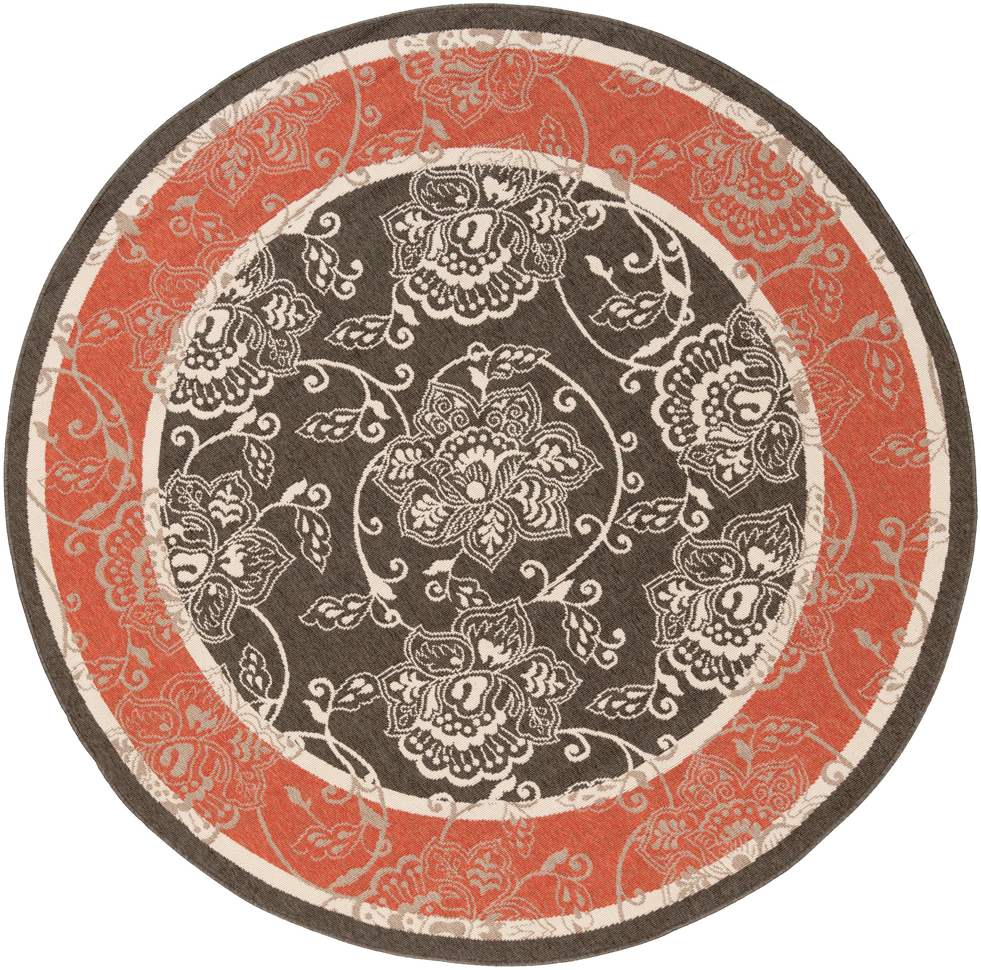 Surya Alfresco ALF-9592 5'3" Round Rug