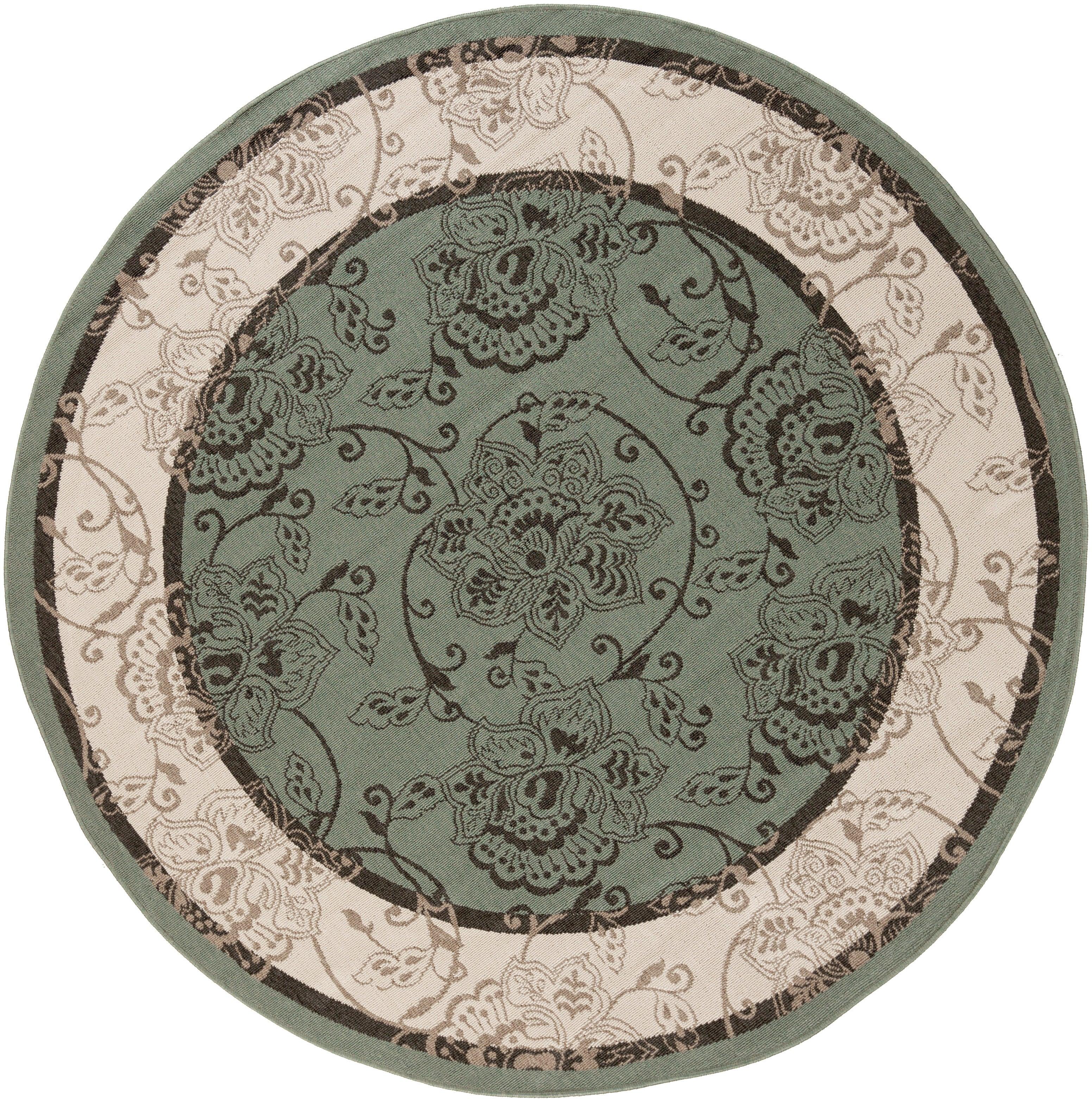 Surya Alfresco ALF-9594 5'3" Round Rug