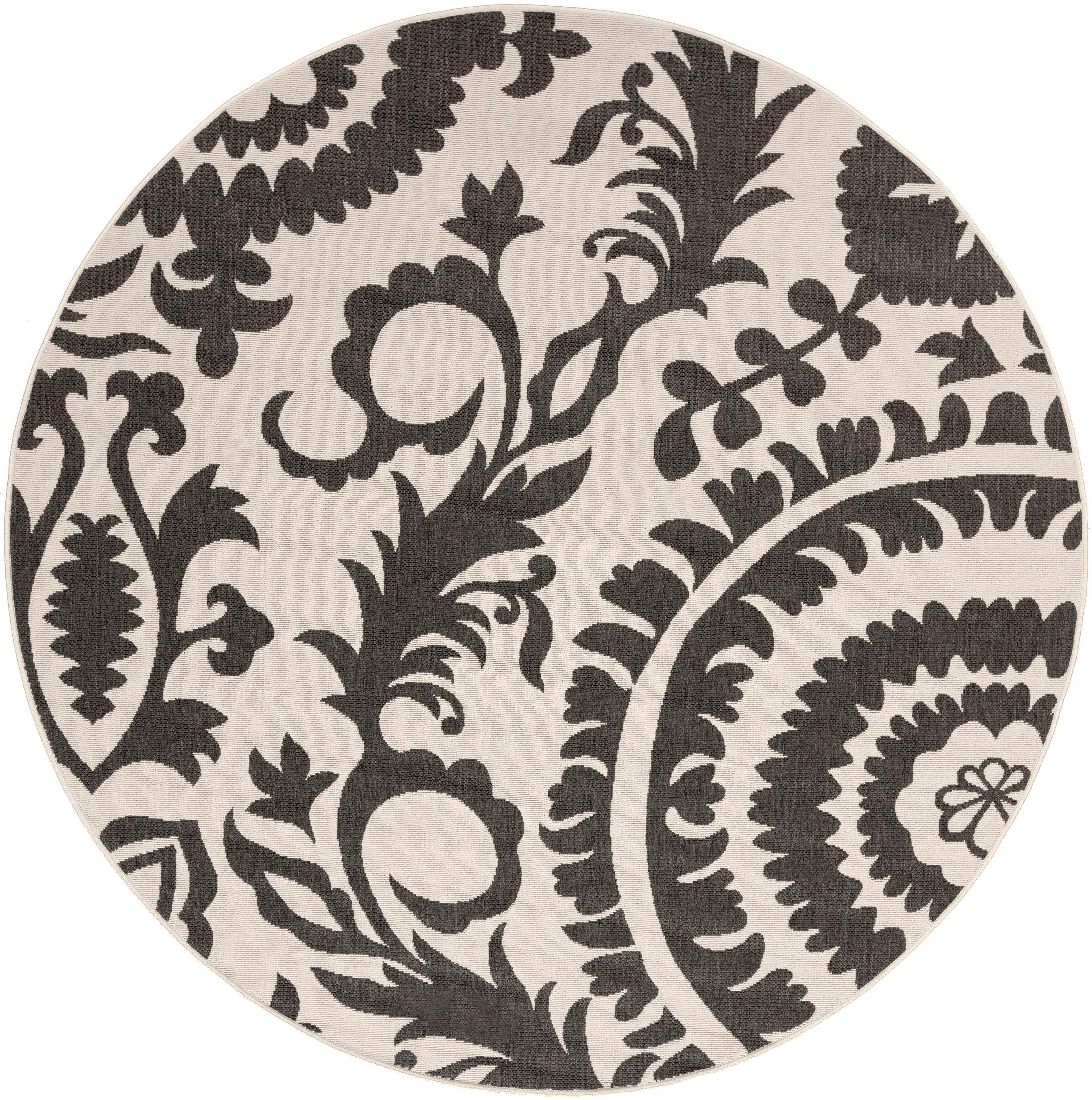 Surya Alfresco ALF-9612 5'3" Round Rug