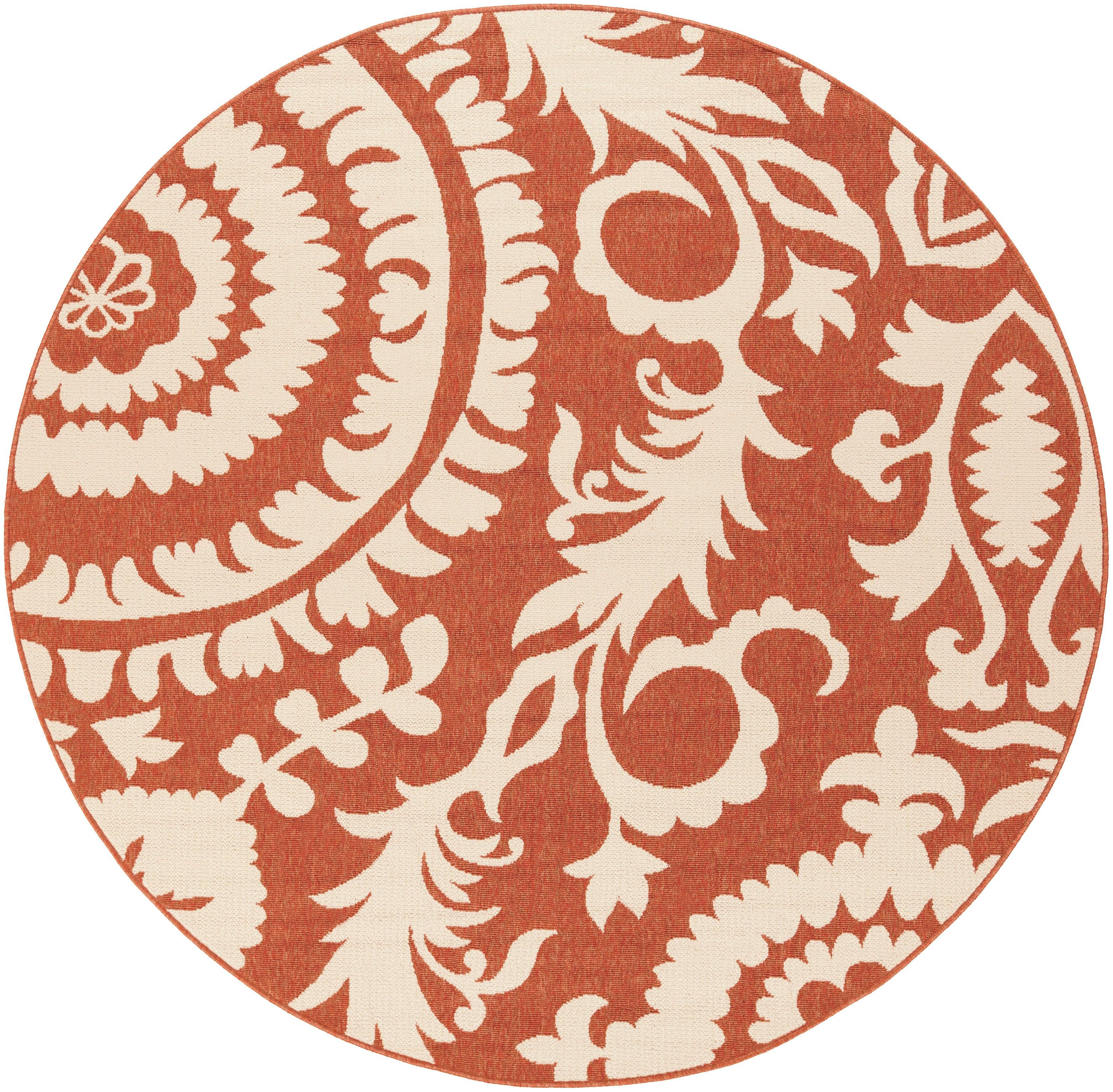 Surya Alfresco ALF-9613 5'3" Round Rug