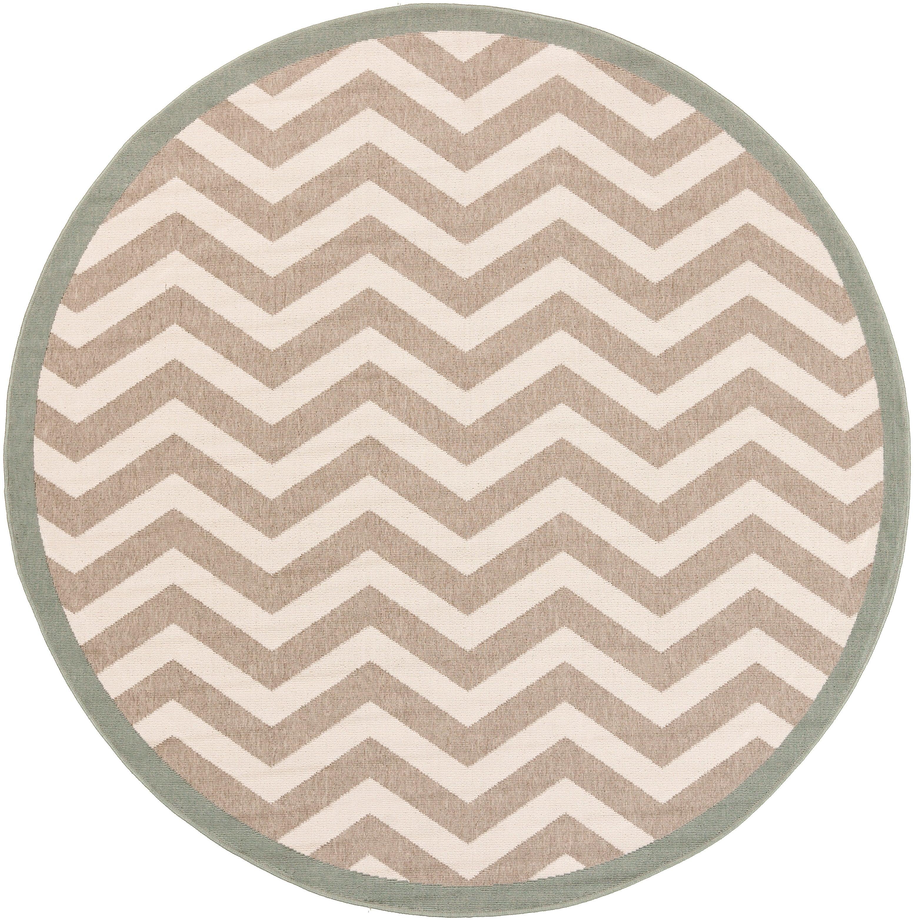 Surya Alfresco ALF-9645 7'3" Round Rug