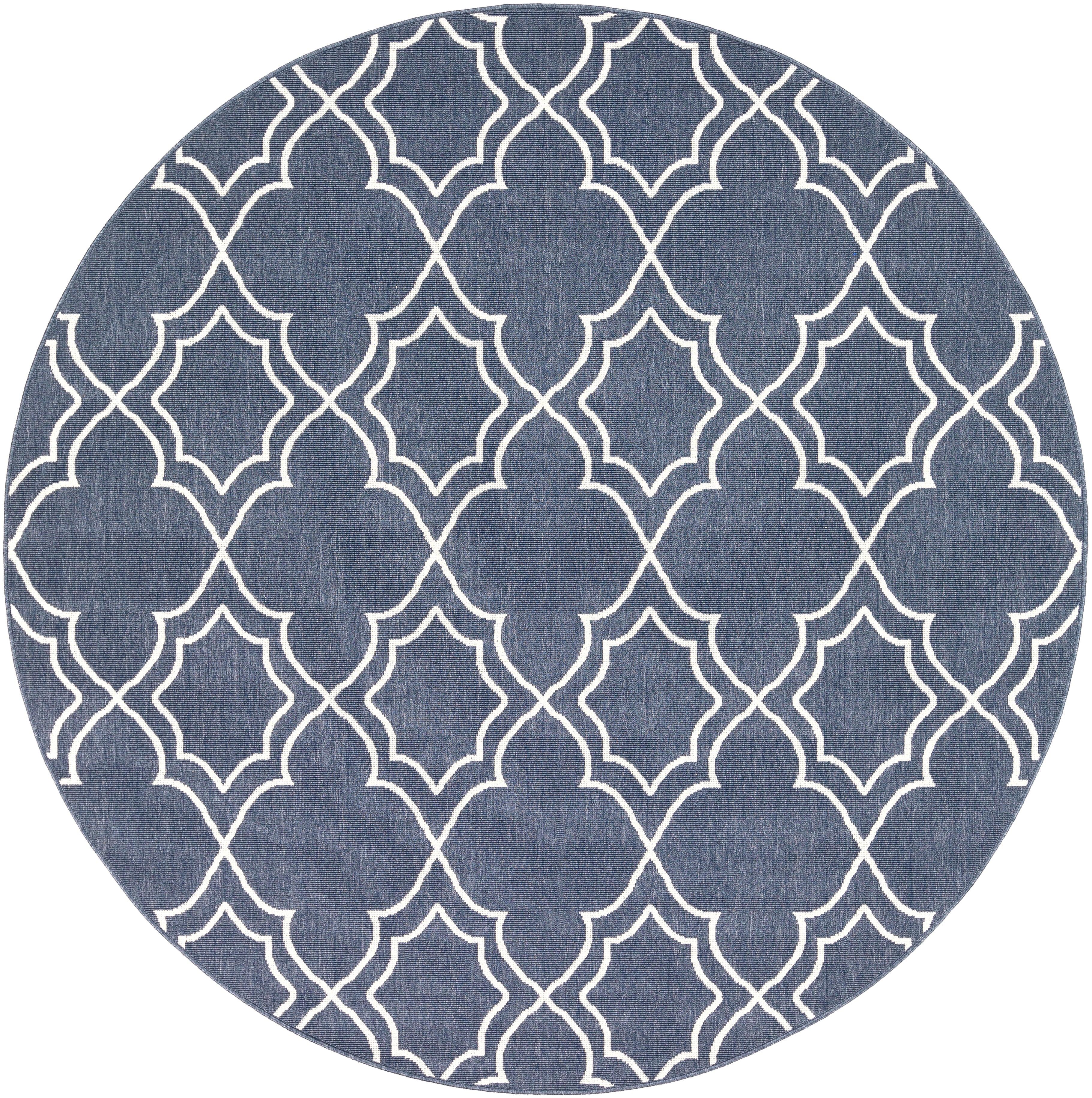 Surya Alfresco ALF-9650 7'3" Round Rug