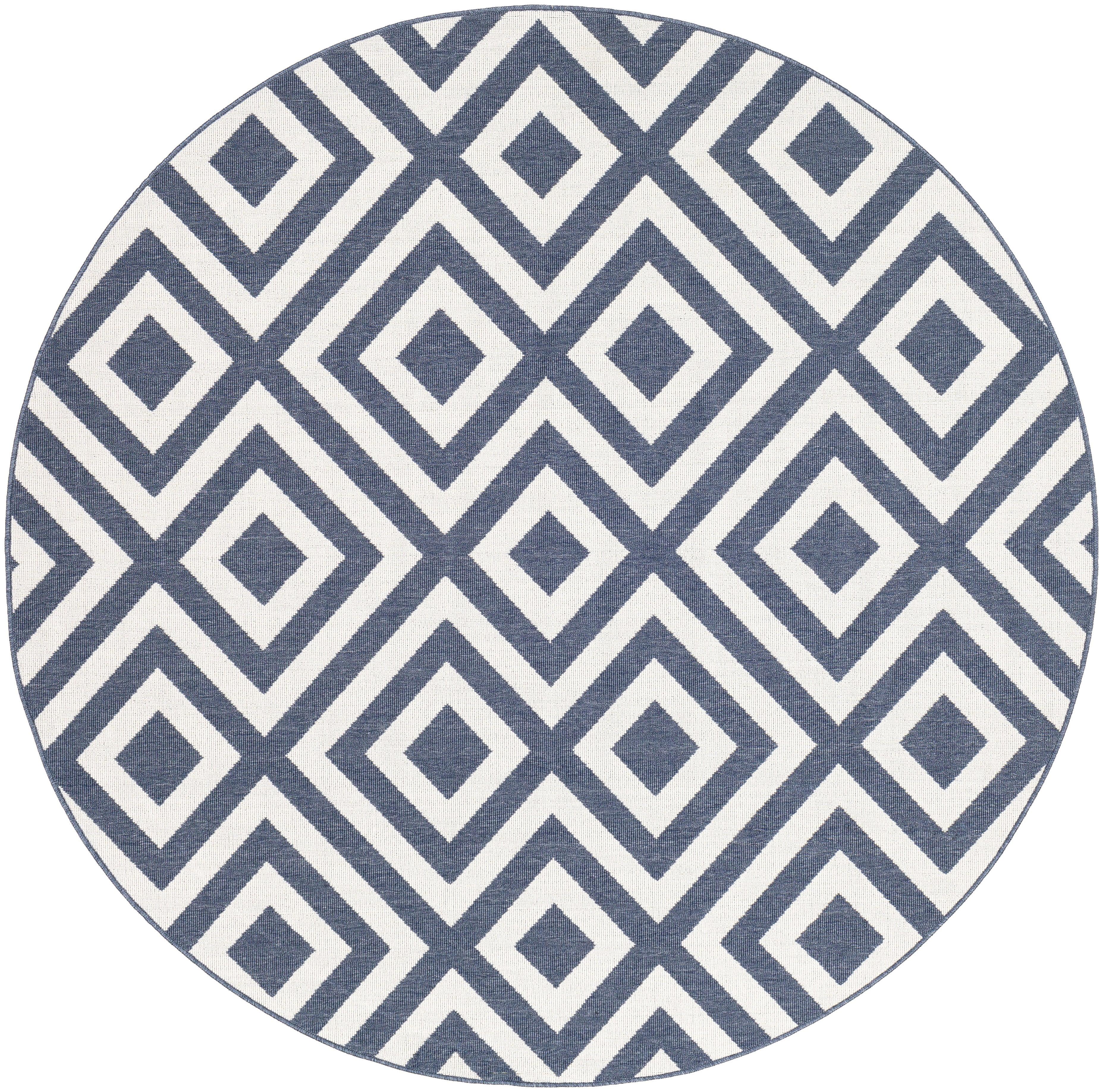 Surya Alfresco ALF-9657 5'3" Round Rug