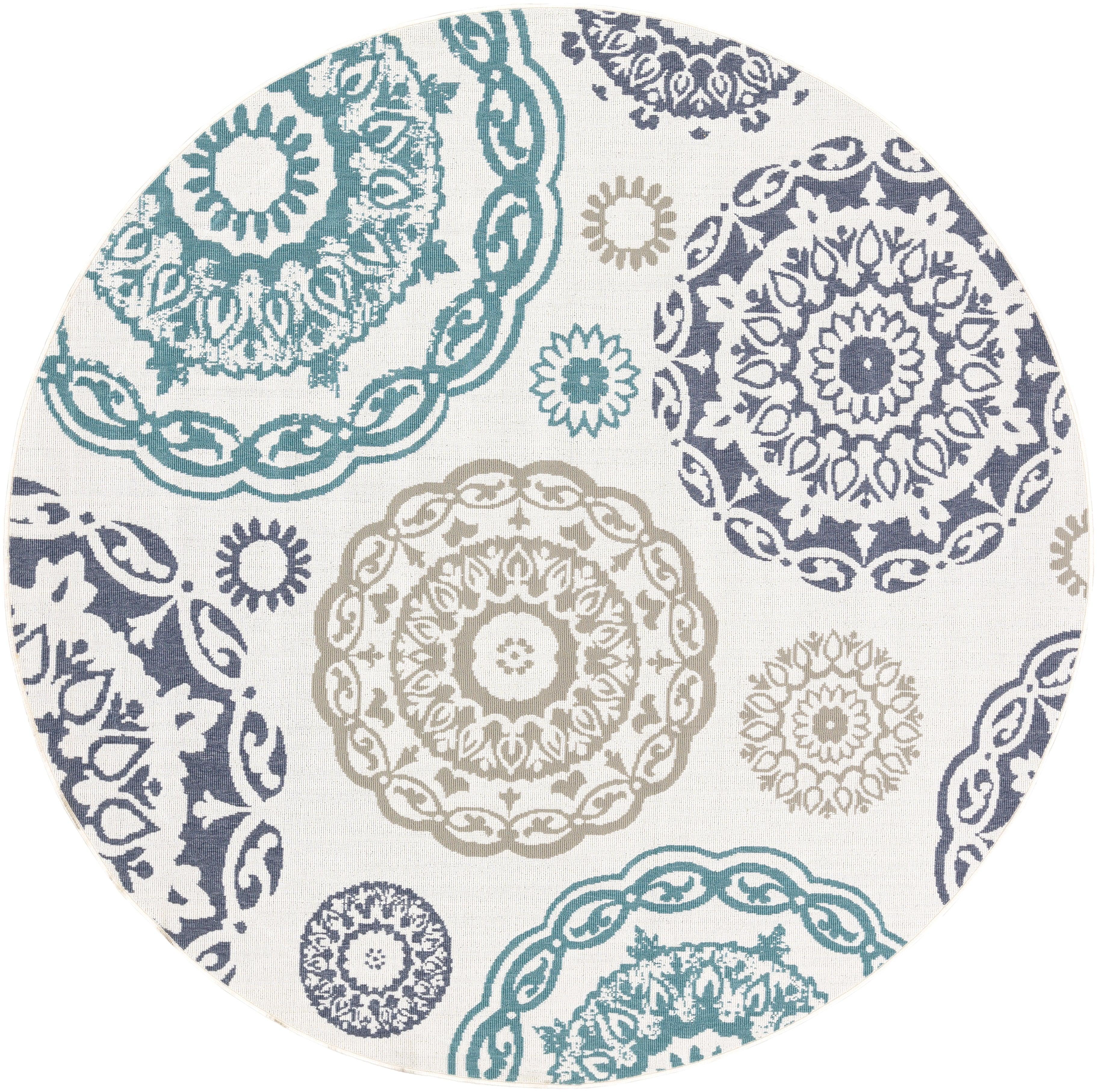 Surya Alfresco ALF-9665 8'10" Round Rug